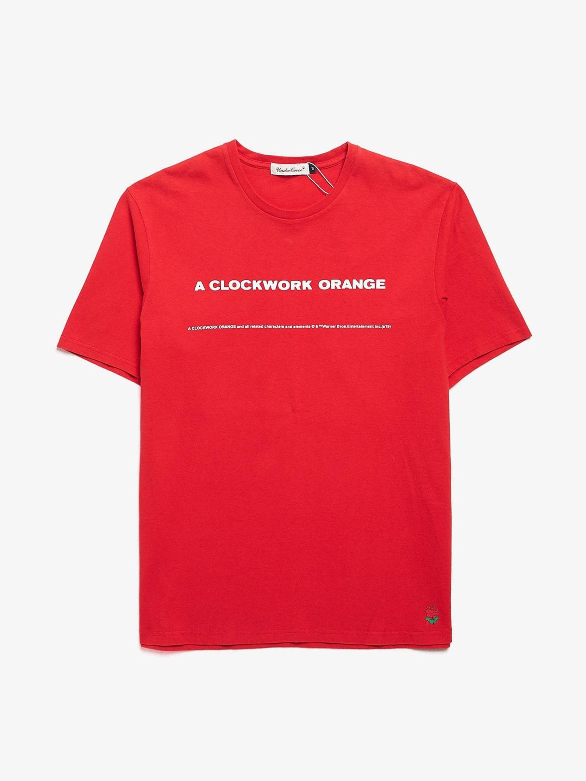 UNDER COVER/ロンT/CLOCKWORK ORANGE/4（XL） Undercover Clockwork Orange T-Shirt Men XL Black Cotton Mint