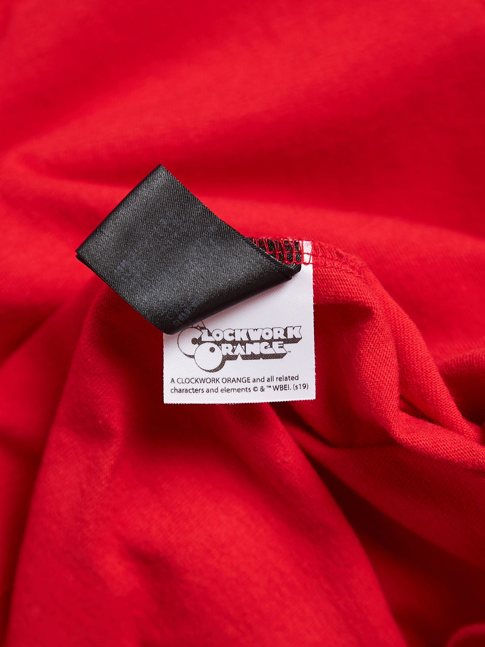 Undercover Red A Clockwork Orange Printed Cotton T-Shirt