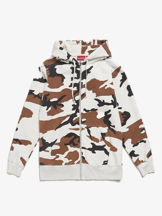 Cow print cheap supreme hoodie