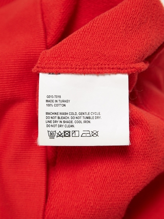 Gosha rubchinskiy 2024 hoodie red