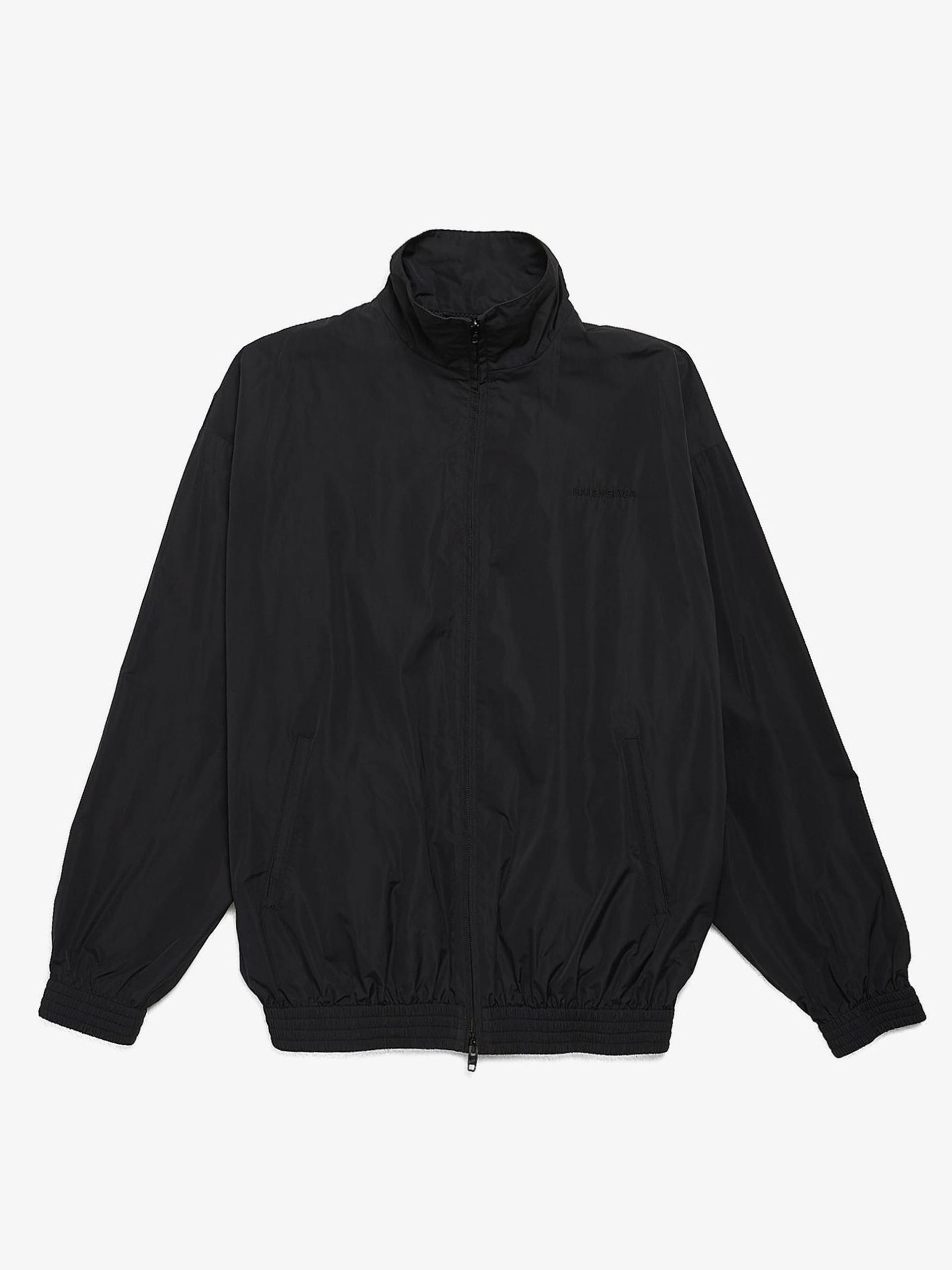 Black sales balenciaga jacket