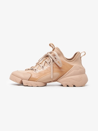 Dior Beige D Connect Sneakers