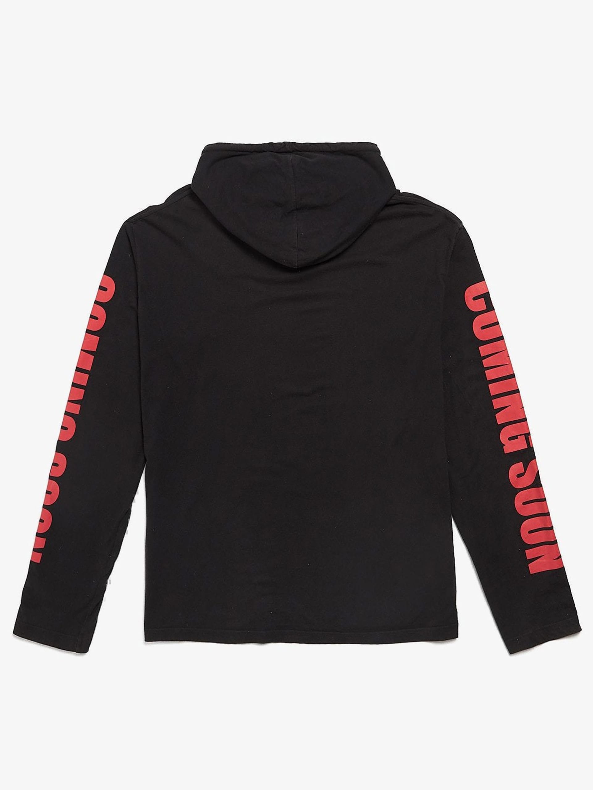 Vetements Black Titanic Printed Thin Cotton Hoodie