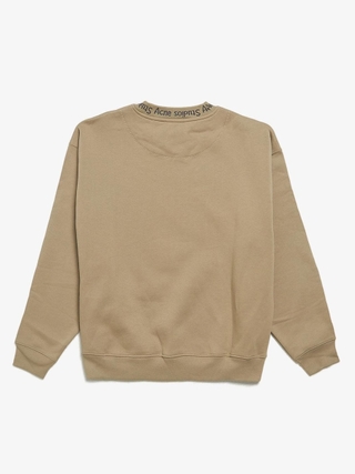 Acne logo crewneck best sale