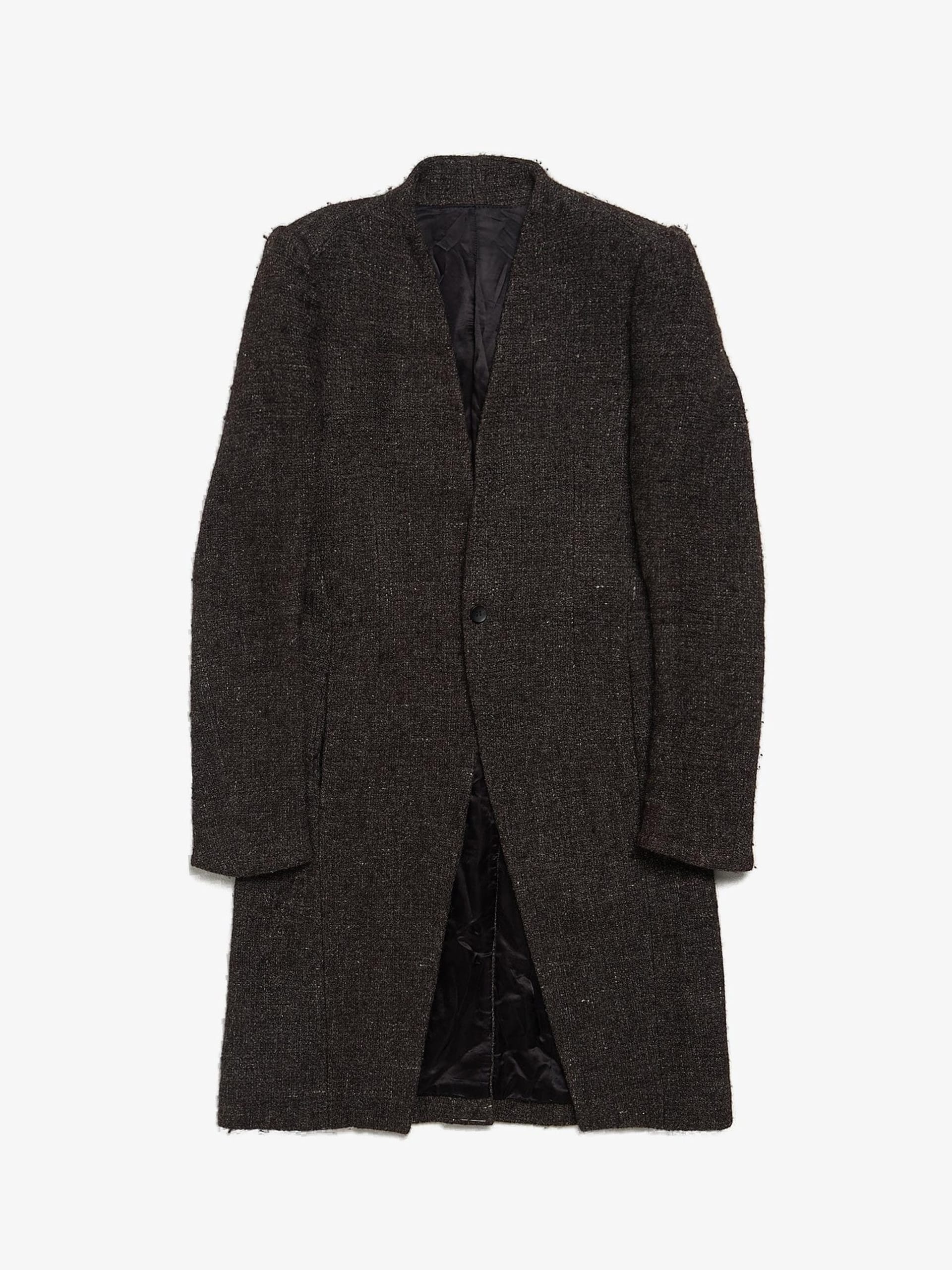 Devoa Gray Wool Coat