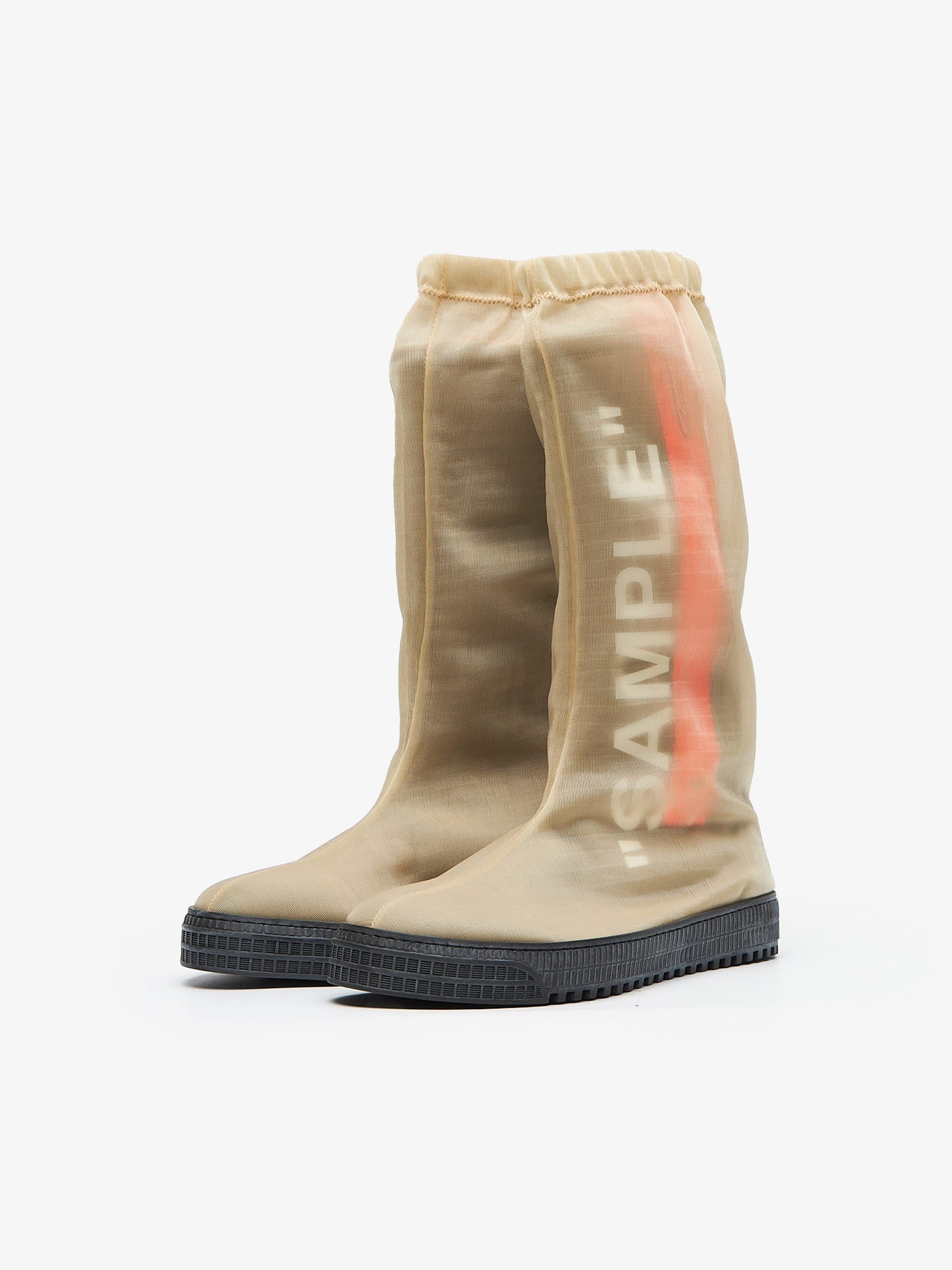 Off white sale sample boots