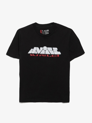 Vlone Black Juice WRLD 999 Printed Cotton T Shirt