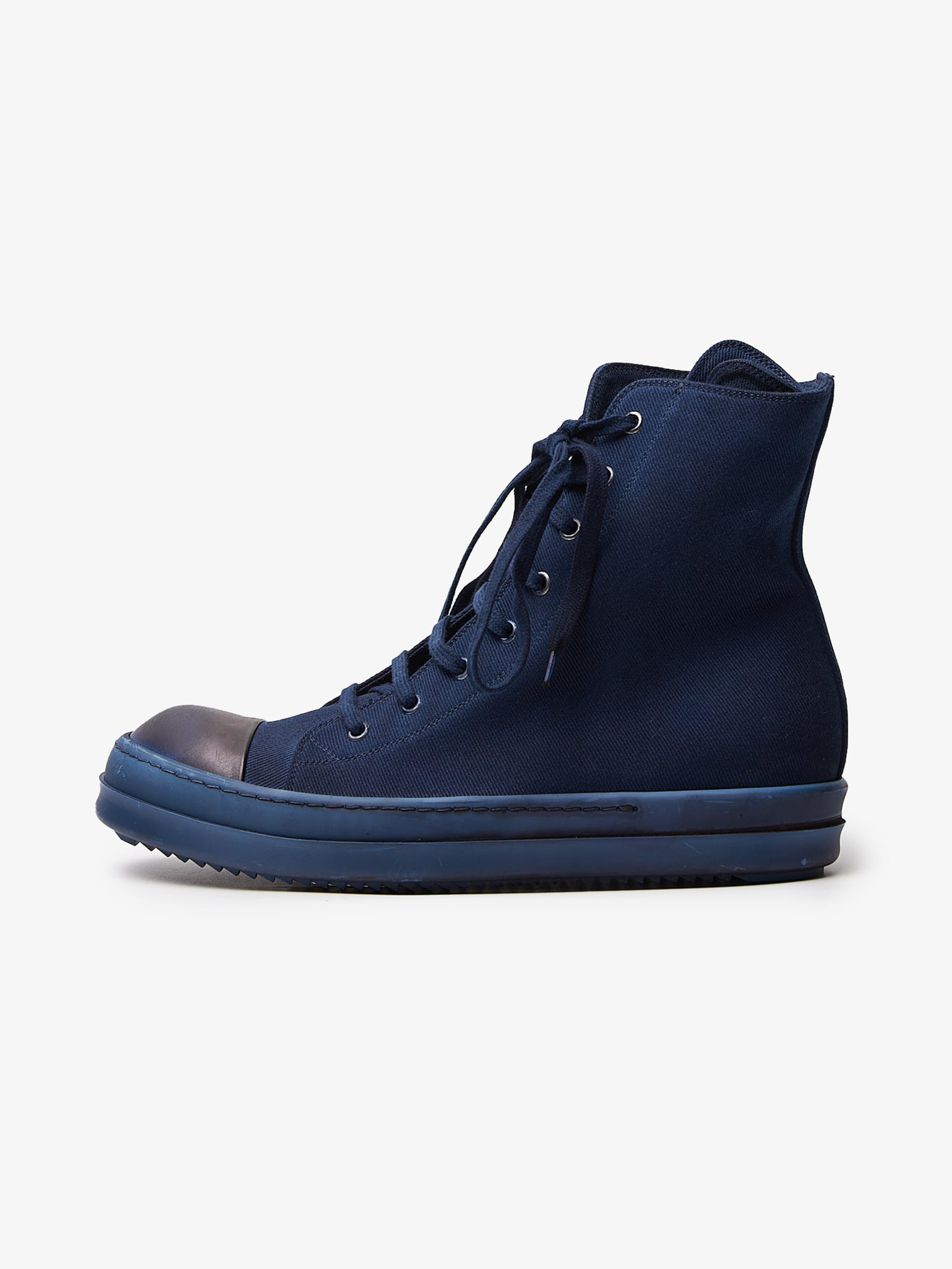 Rick Owens Drkshdw Indigo Canvas Ramones