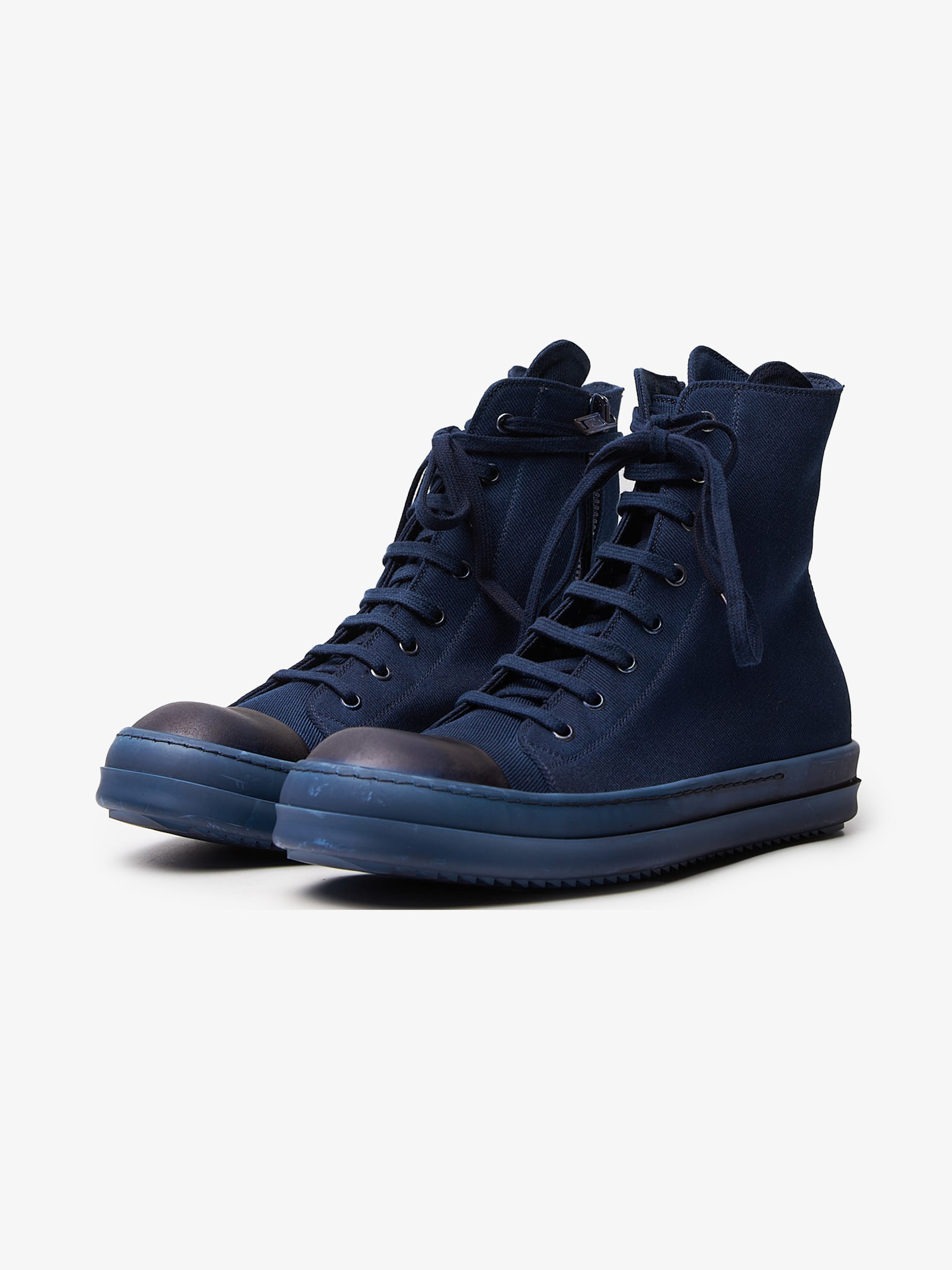 DRKSHDW ラモーンズ Rick Owens Drkshdw Indigo Canvas Ramones