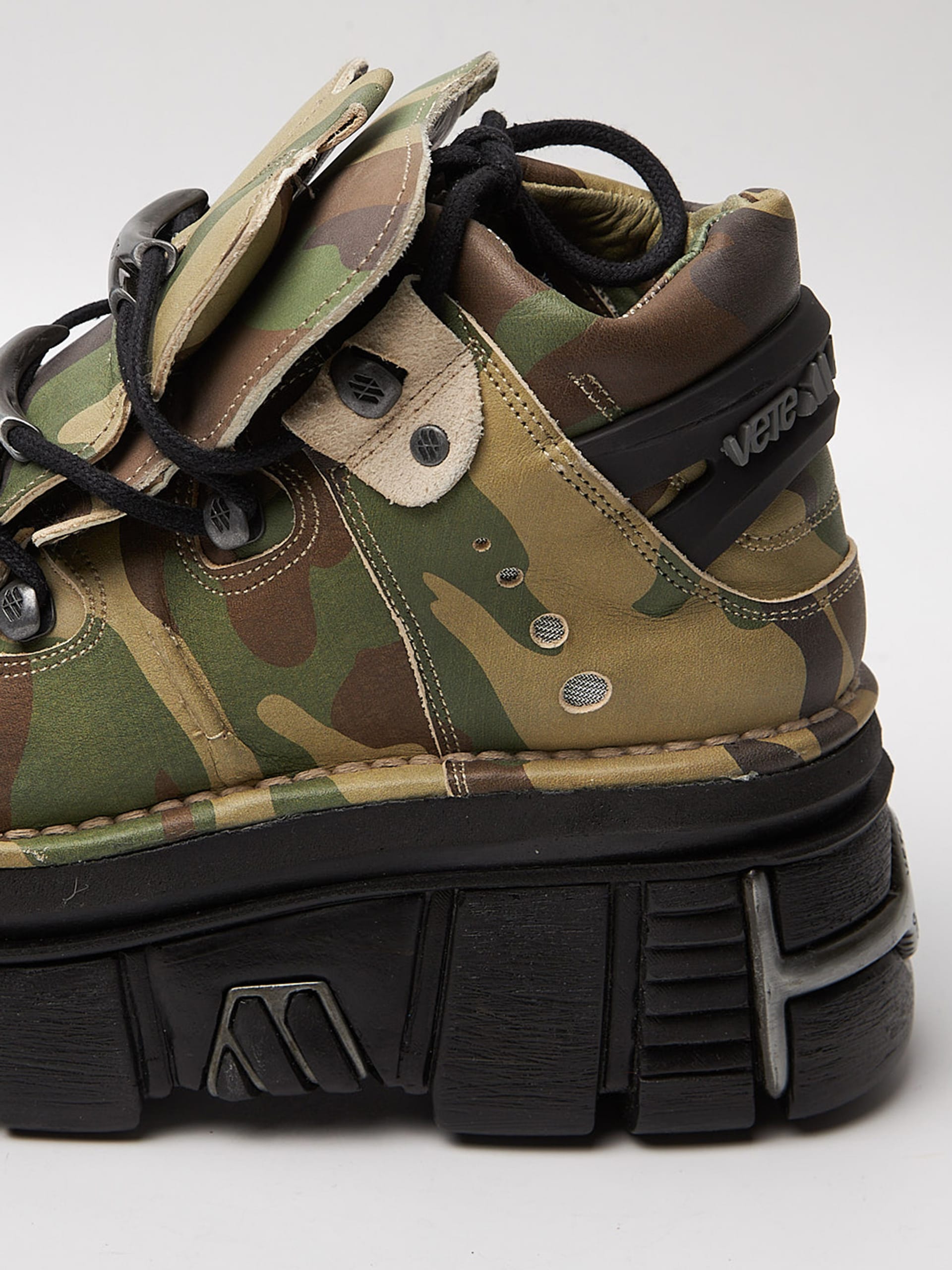 Platform hot sale camo sneakers