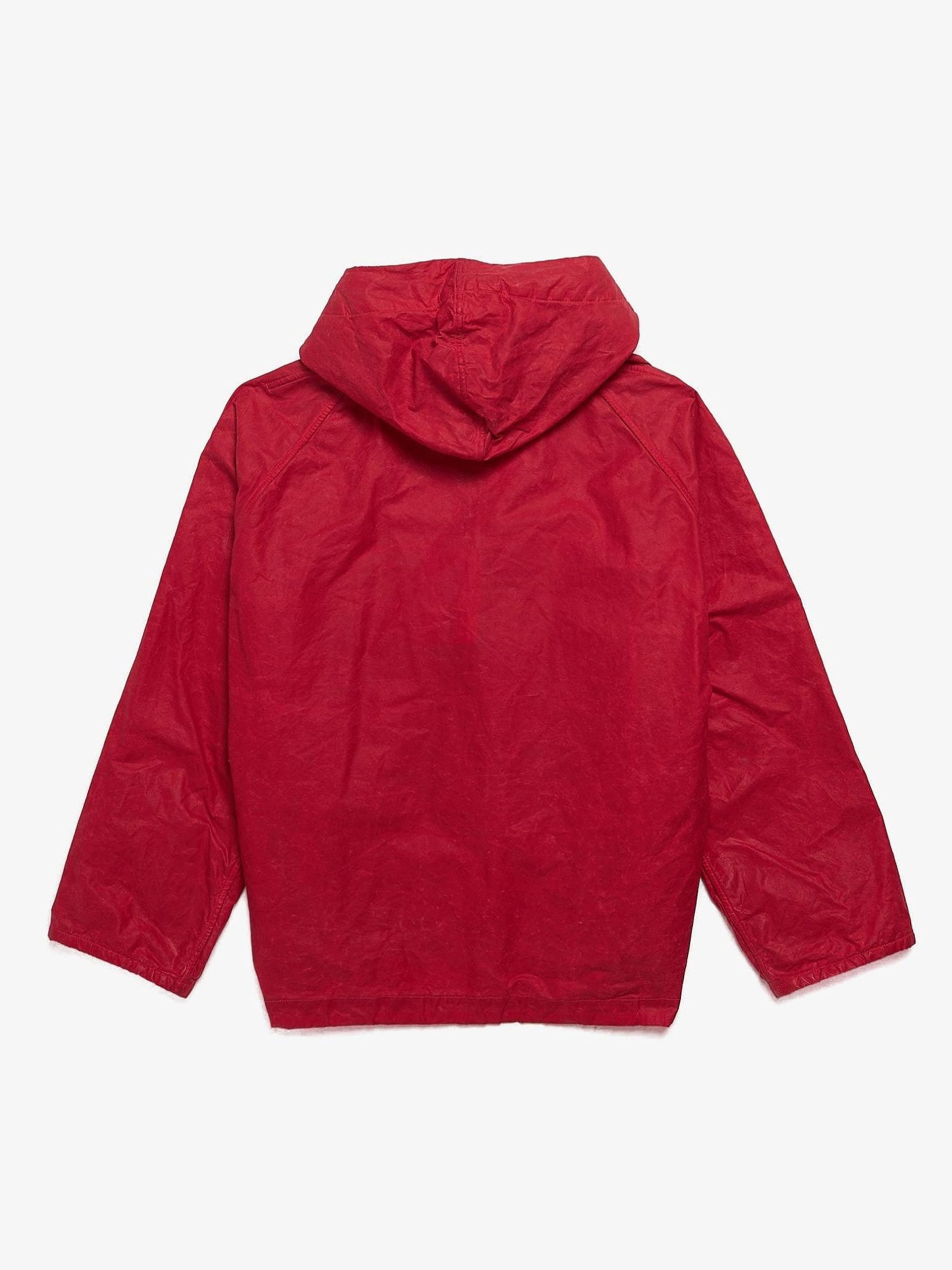 Paul Harnden Shoemakers Red Waxed Cotton Anorak