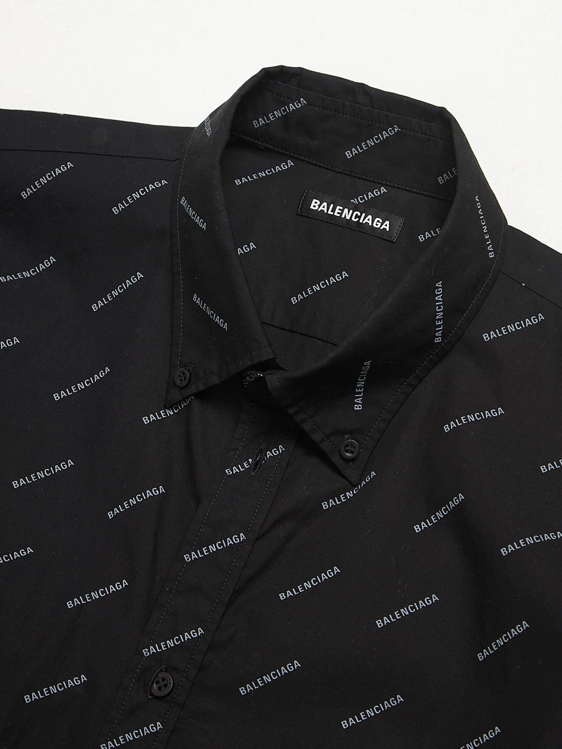 Balenciaga sales button shirt