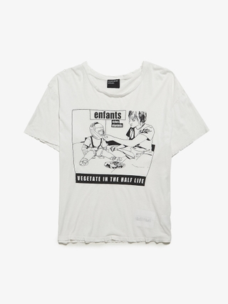 ERD enfants riches deprimes Tシャツ　XL Enfants Riches Deprimes Black Classic Logo Distressed T-Shirt