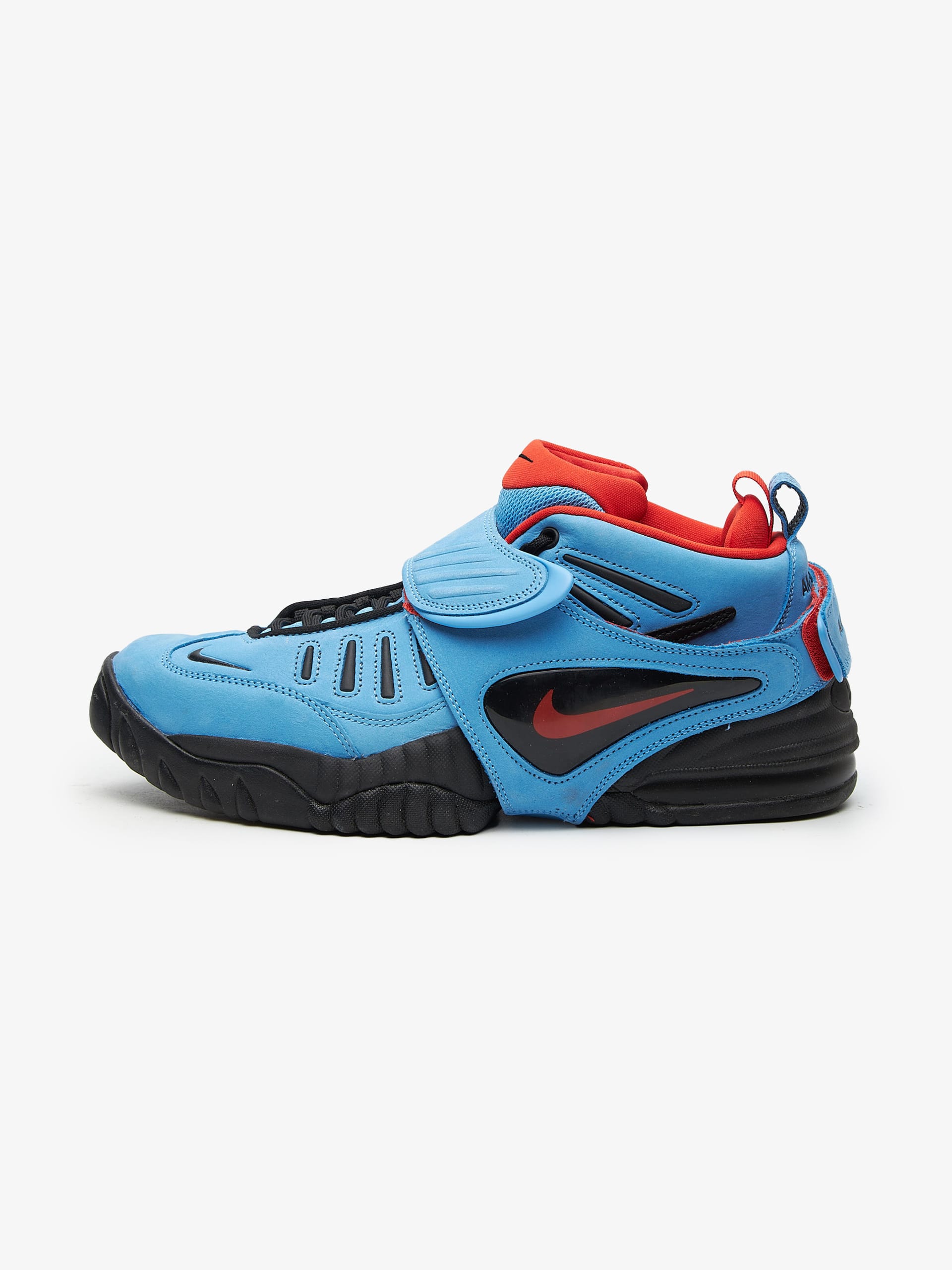 Nike University Blue Habanero Red Air Adjust Force Sneakers