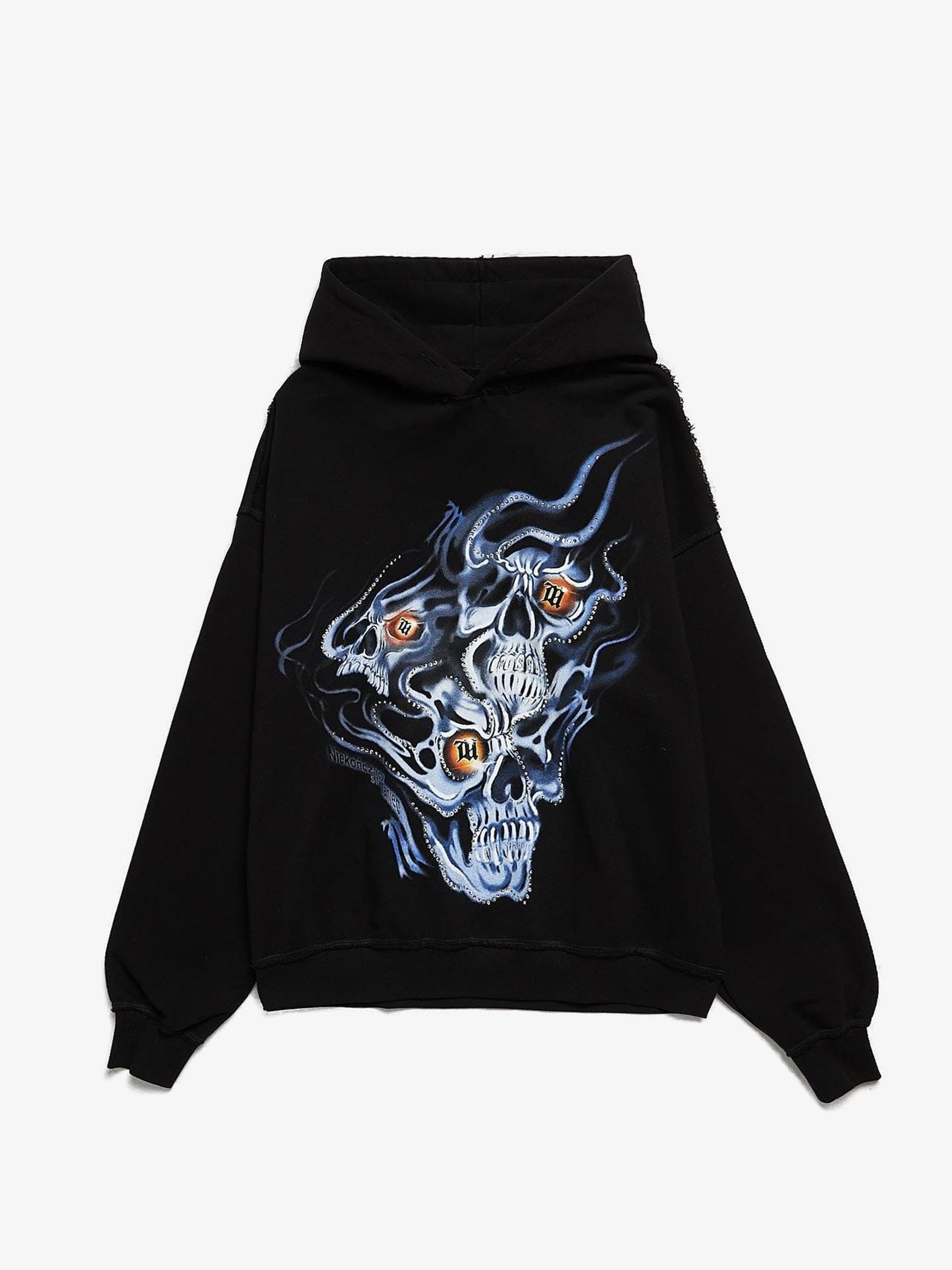 Misbhv flaming rose hoodie sale