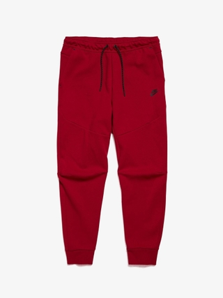 Nike Red Laced Cotton Polyester Suit Sweatpants