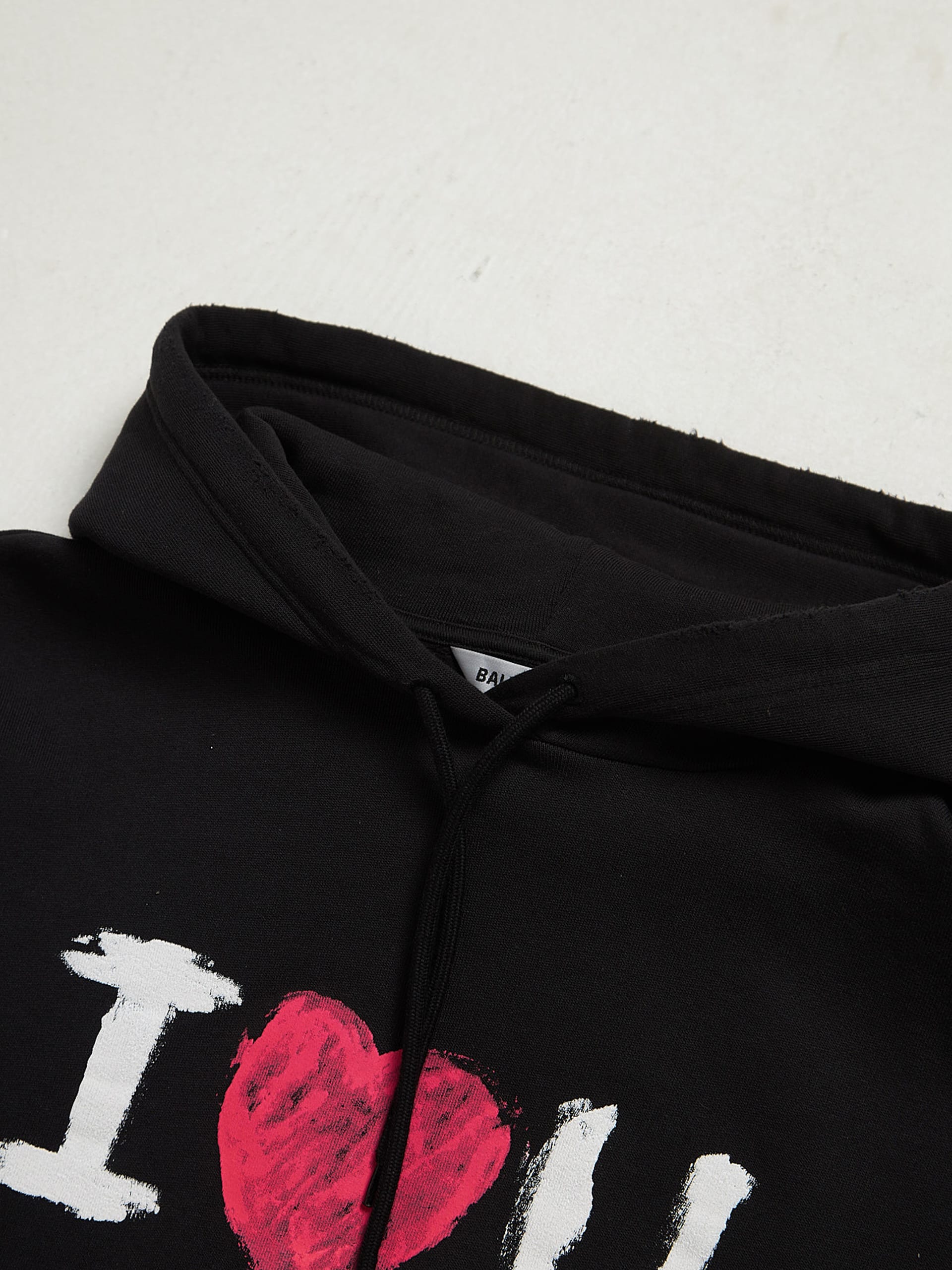 BALENCIAGA I love U パーカー Balenciaga I Love U Oversized Hoodie Sz L NWT | eBay