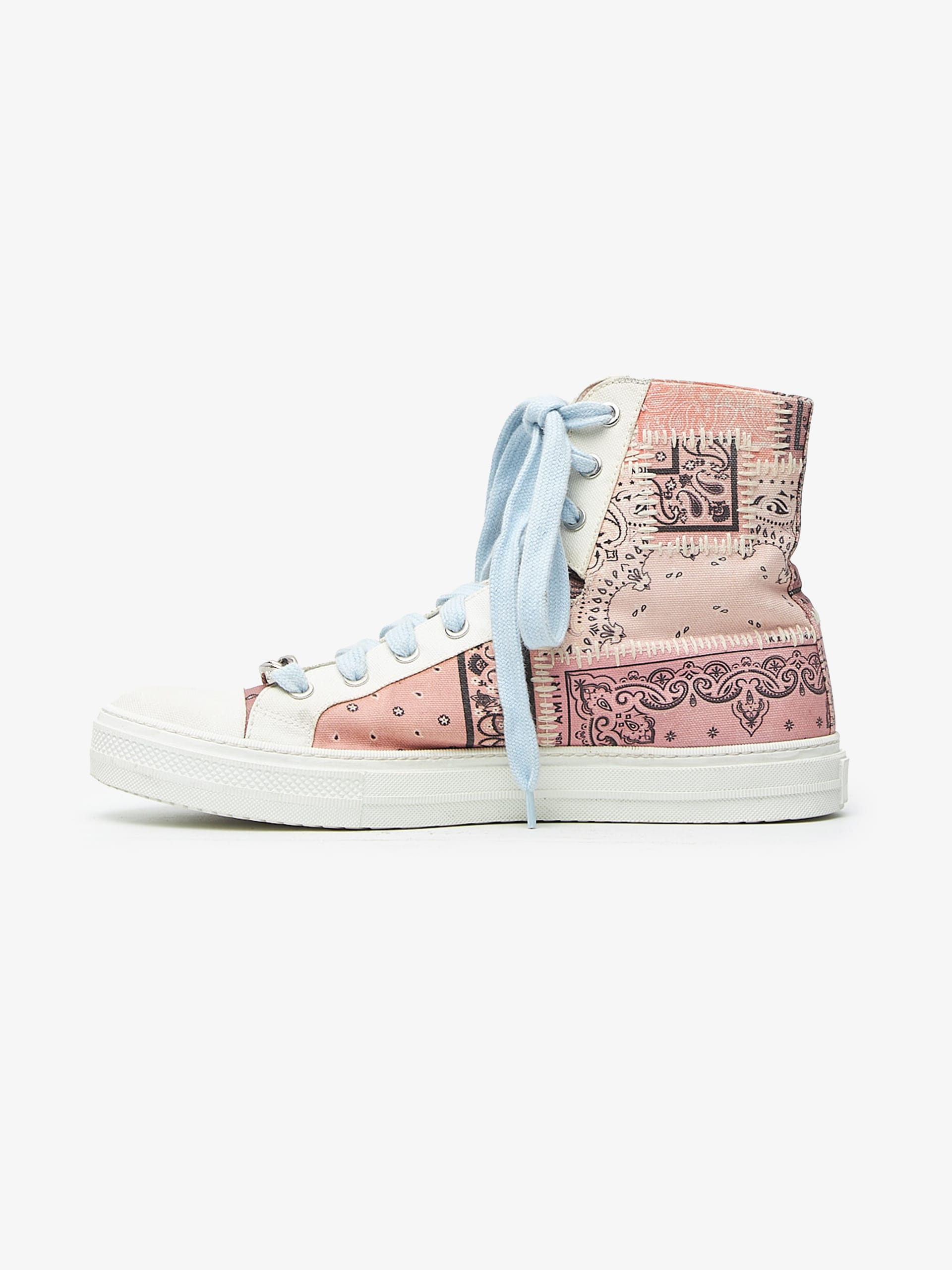 Printed high top sneakers on sale