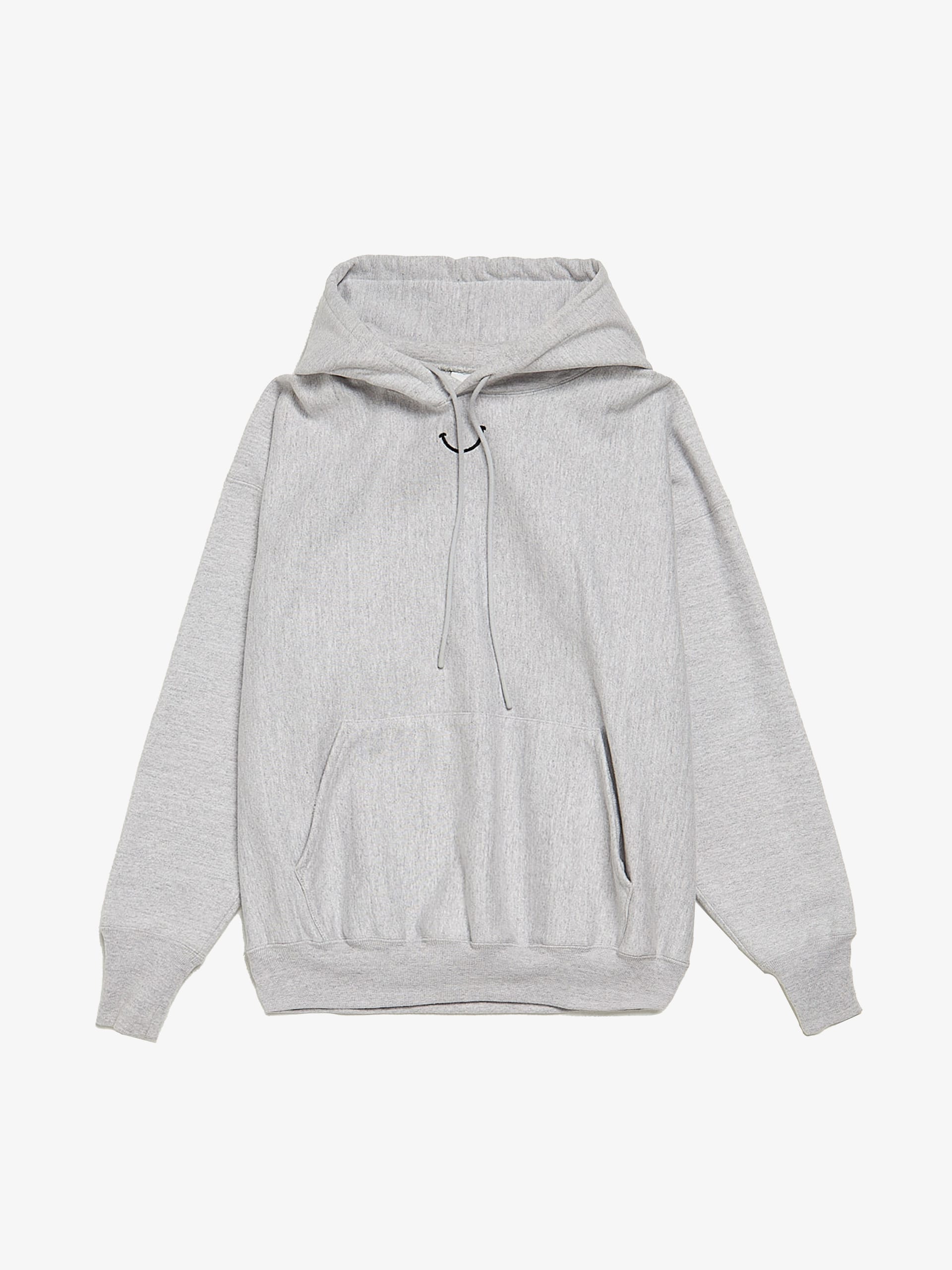 READYMADE Gray Heavy Cotton Back Printed Hoodie