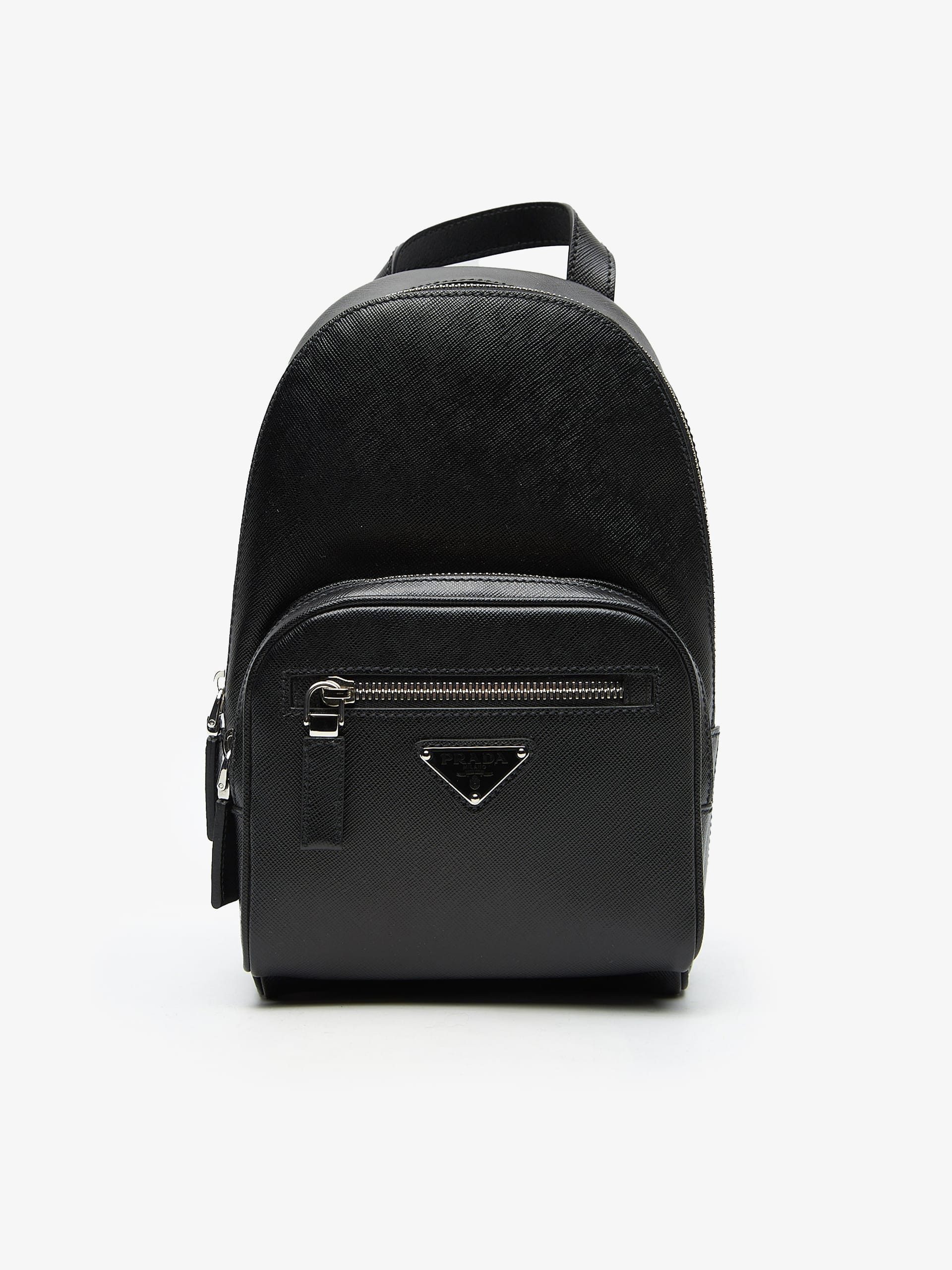 Prada Black Miniature Leather Backpack