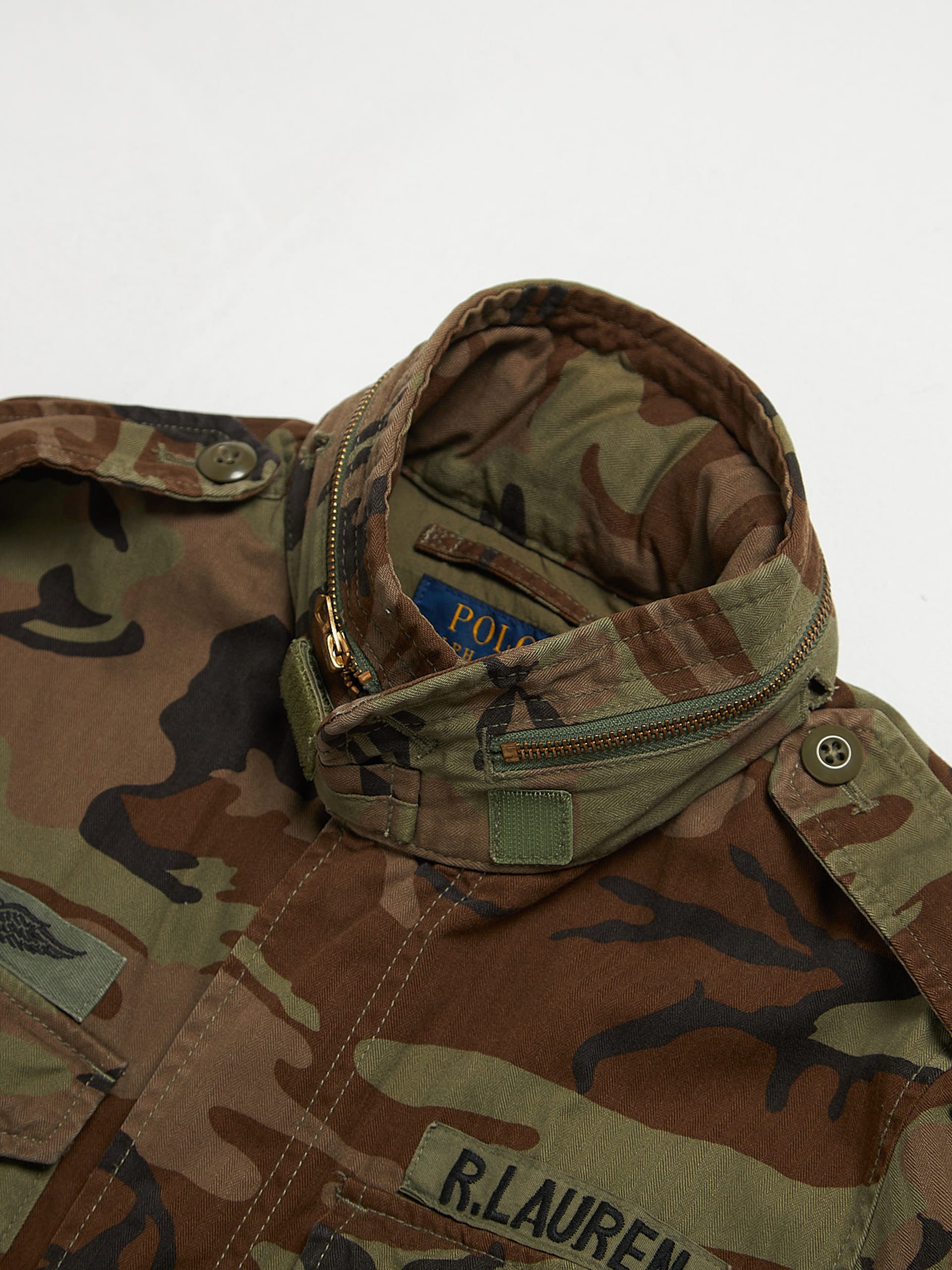 Polo Ralph Lauren Camo Patched M65 Cotton Jacket