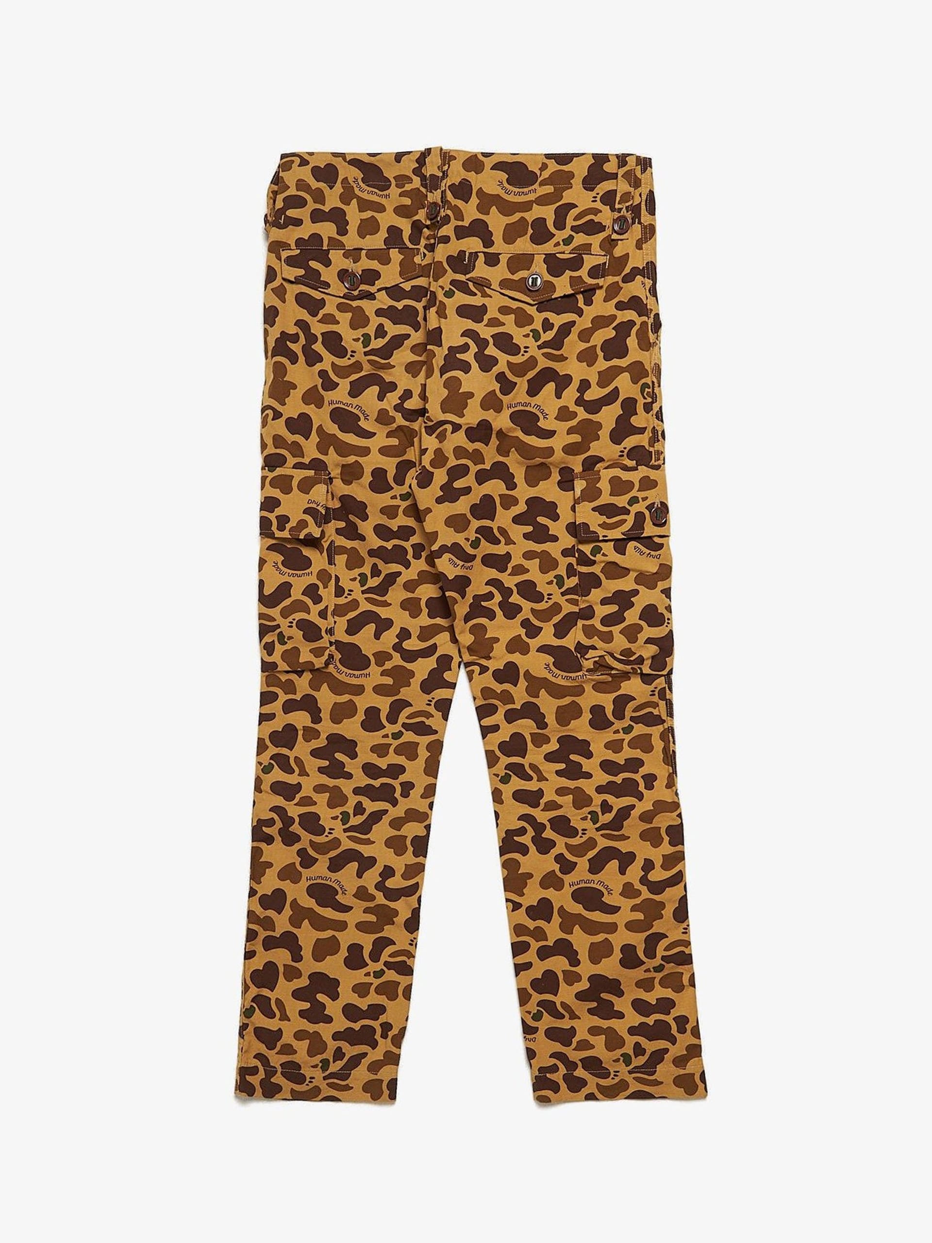 Human Made Leoprinted Ripstop Cargo Cotton Pants