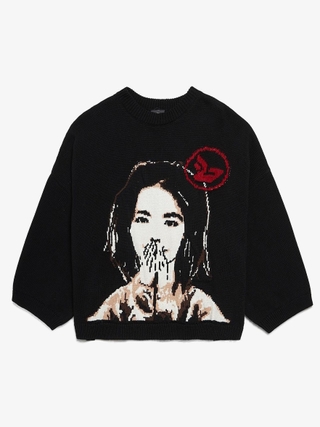 solutions Black Bjork Wool Sweater
