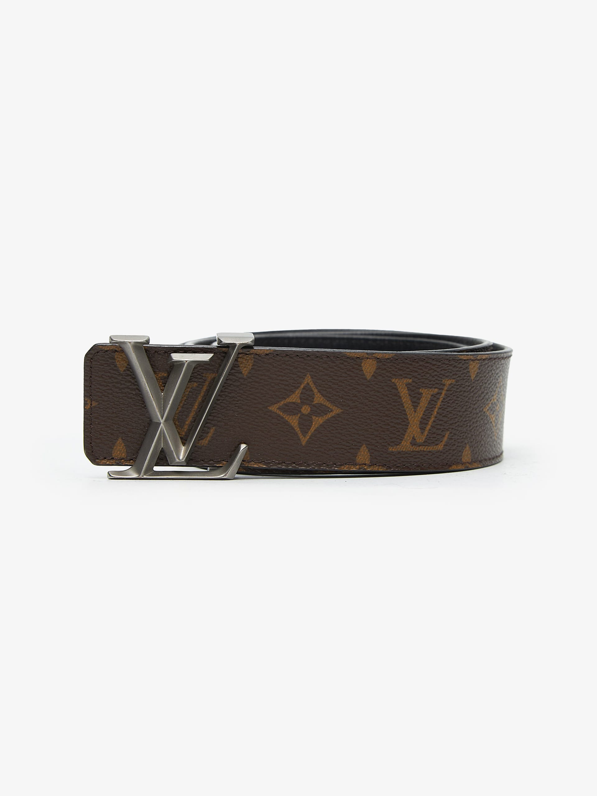 Louis Vuitton Grey Monogram Logo Belt – Savonches