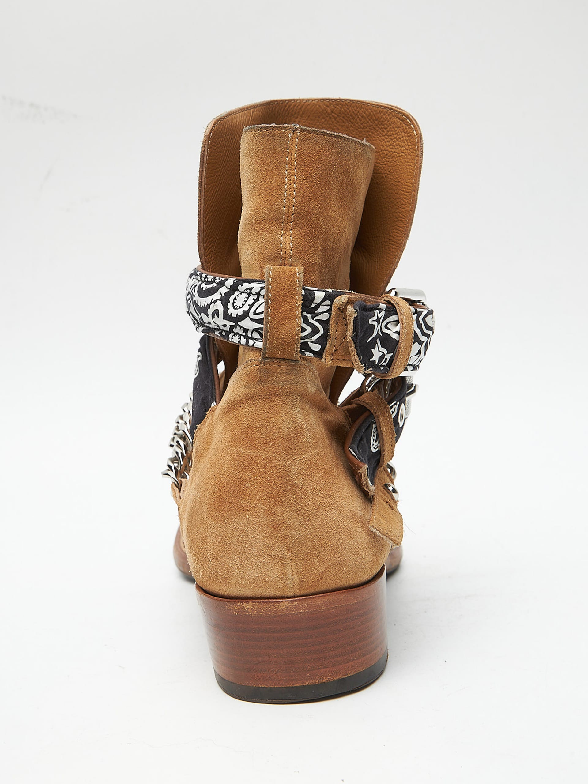 Brown suede cowboy boots best sale