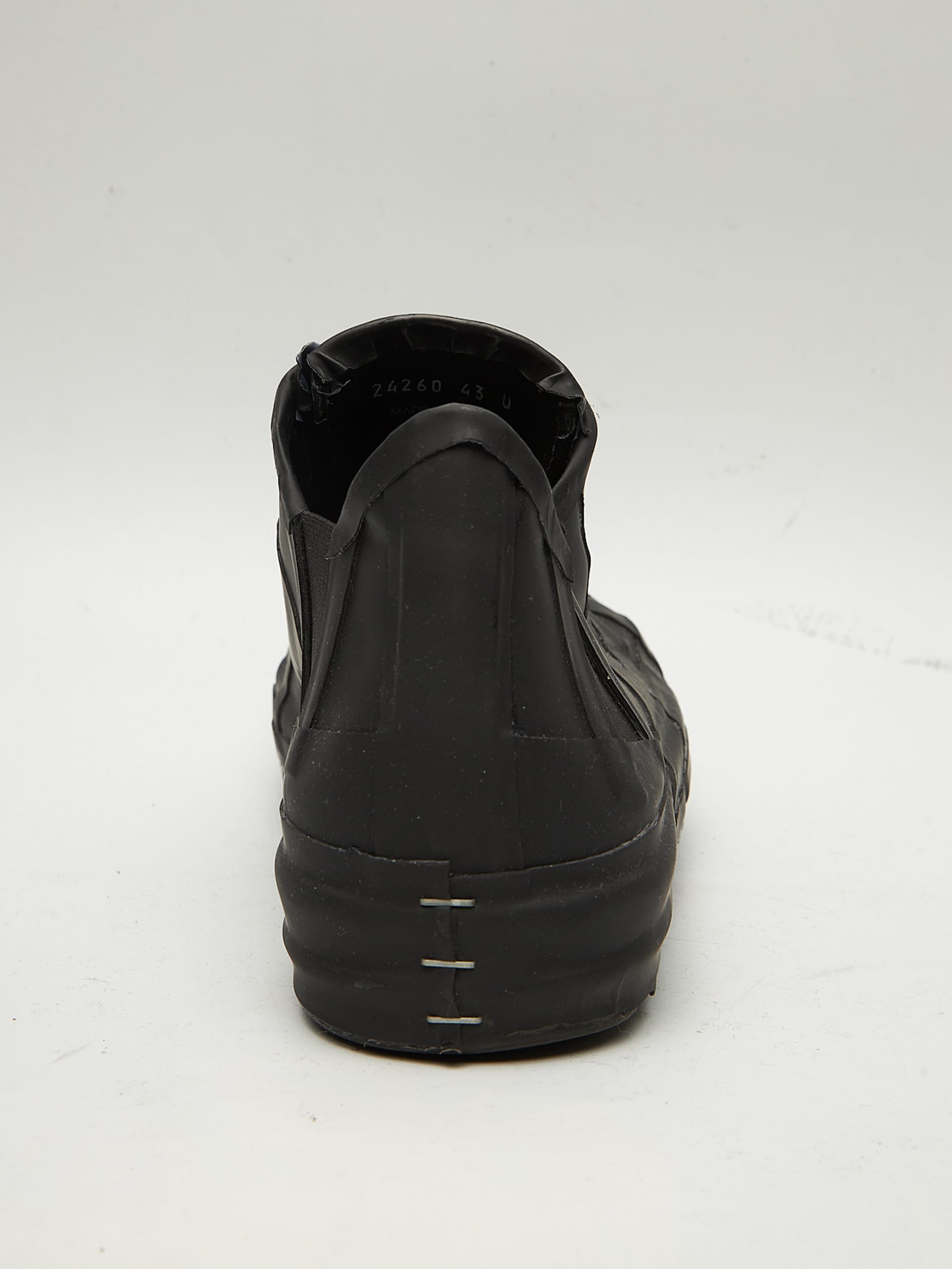 Rick Owens Black Performa Tape Low Top Ramones