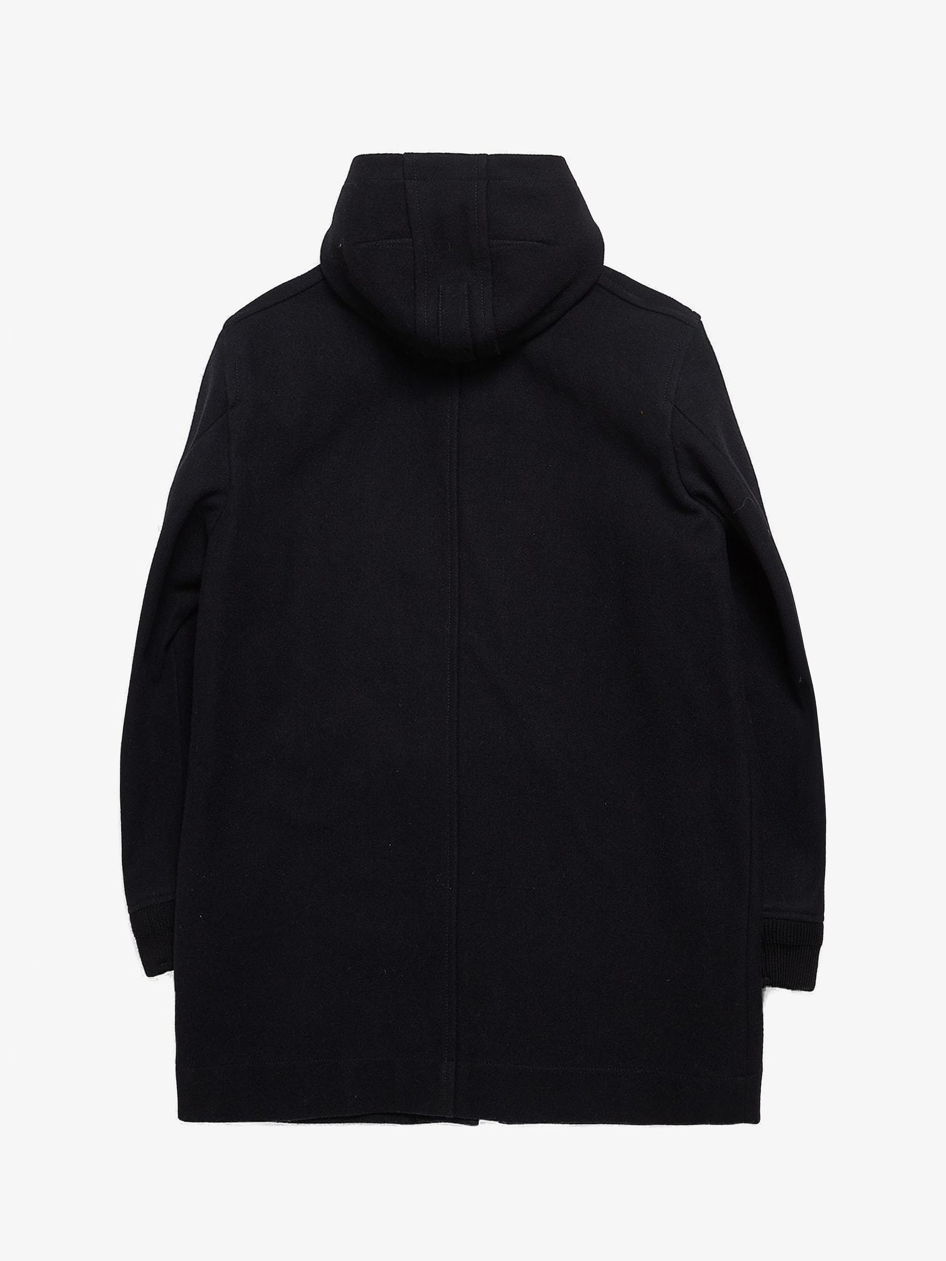 Stone  ローゲージ wool zip parka 22aw Stone Island Black Stretch Wool Nylon TC Down Lined