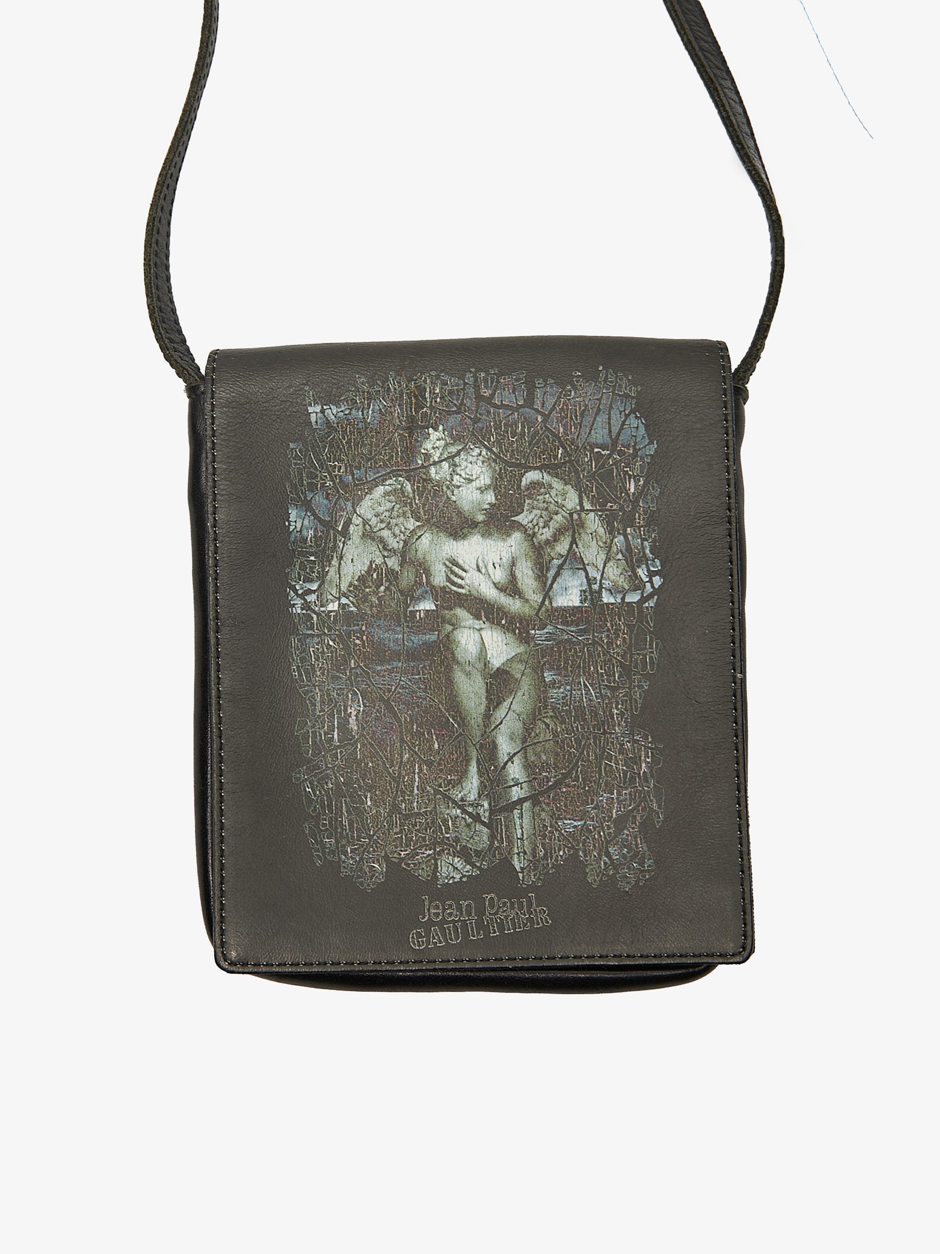 Jean Paul Gaultier Archive 1999 Black Angel Printed