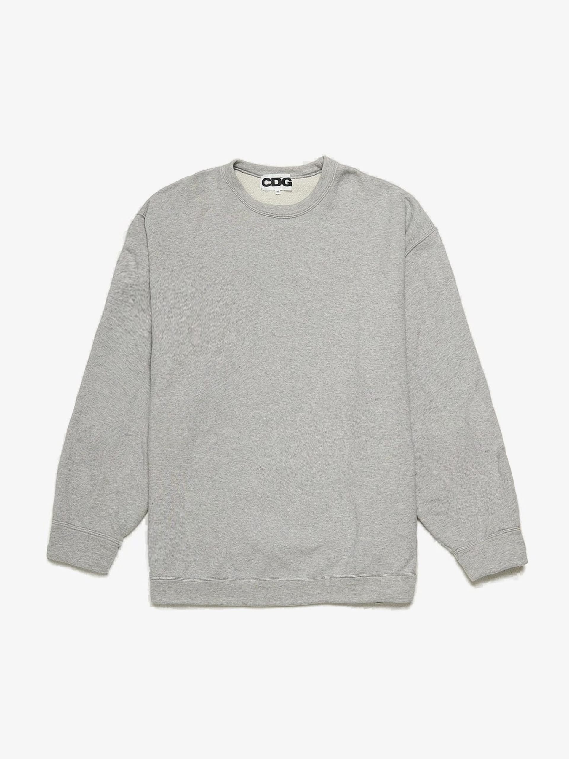 Gray cotton sweatshirt sale