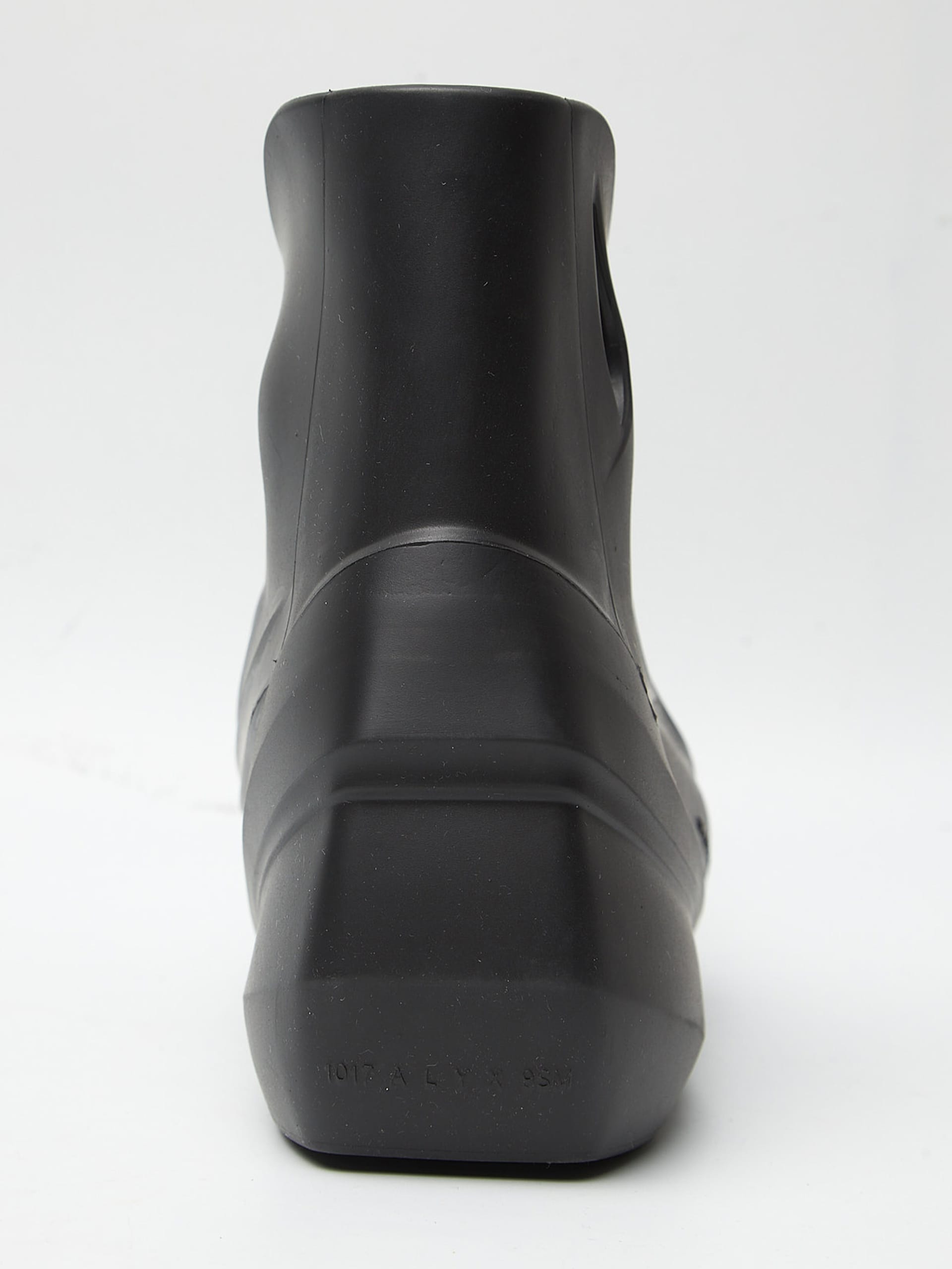 1017 ALYX 9SM Black High Rubber Mono Boots