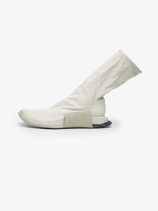 Rick Owens Drkshdw Faux Fur High Abstract Sneakers