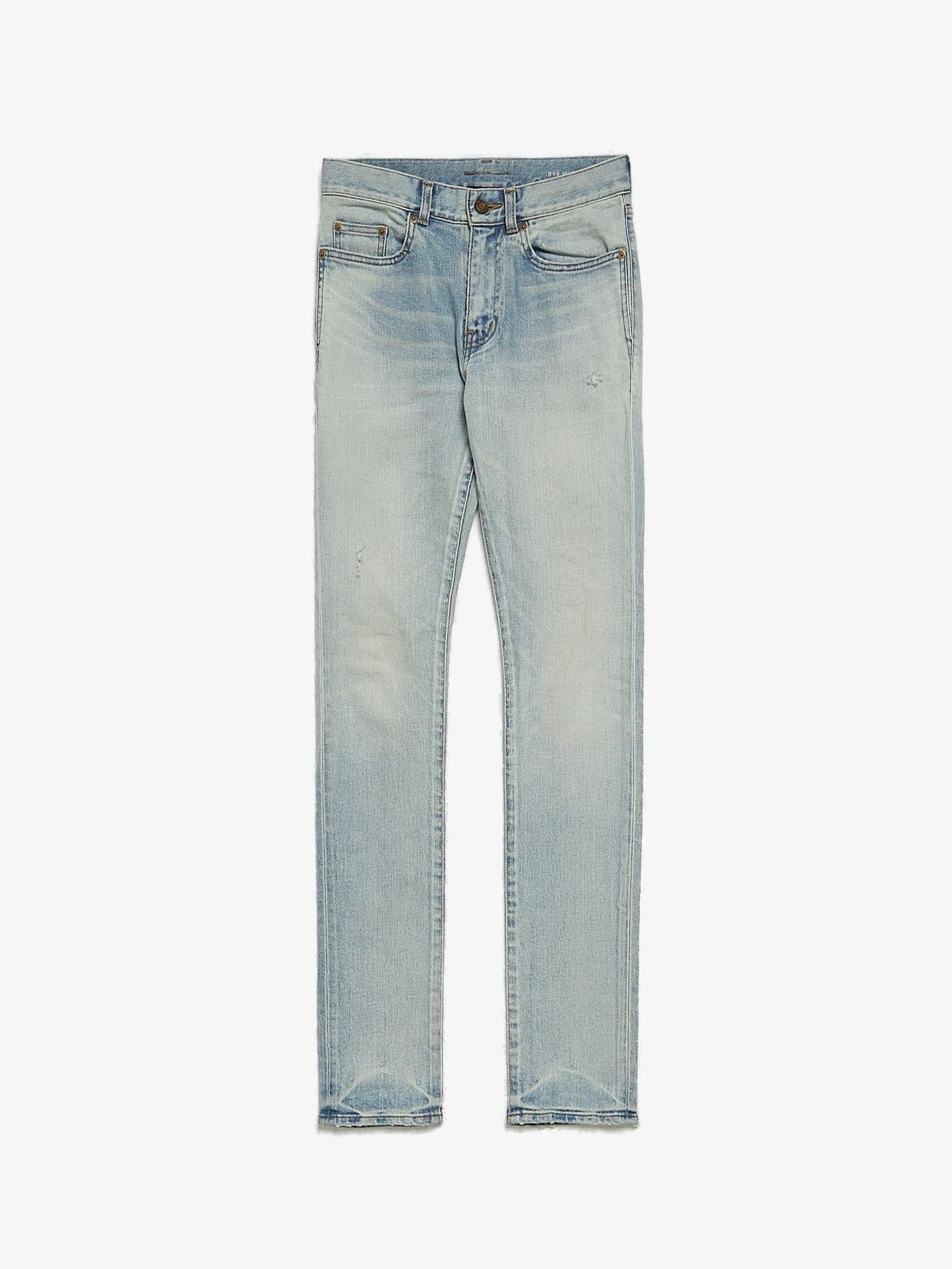 Distressed skinny jeans discount