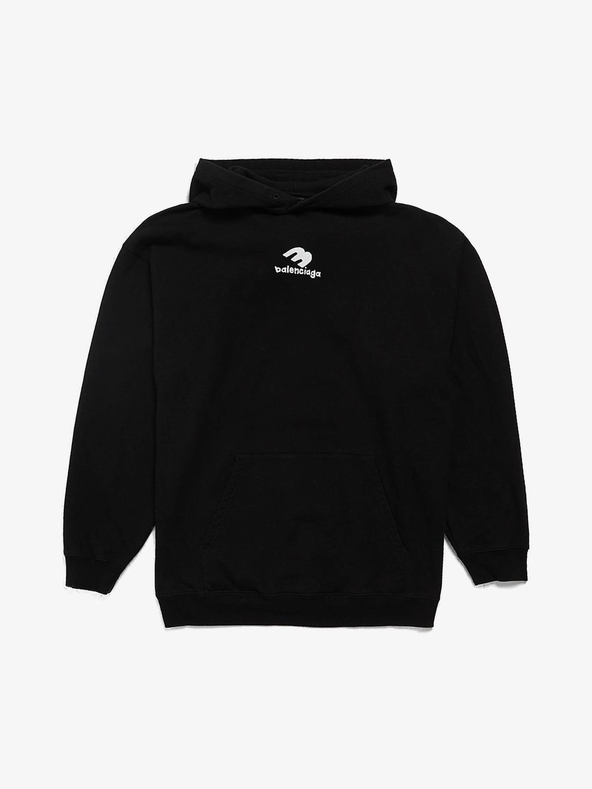 Balenciaga black hoodie sale