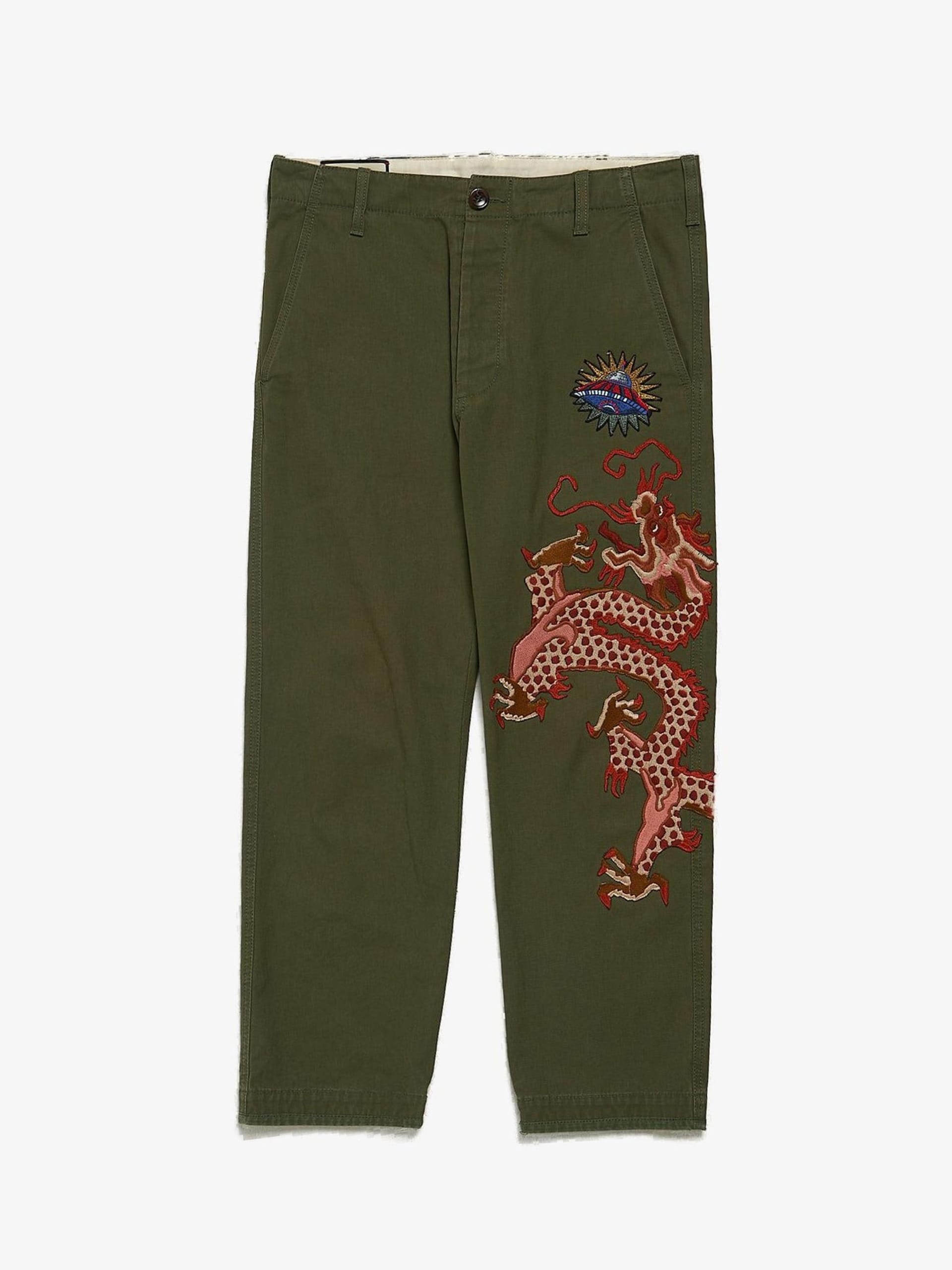 Gucci dragon pants on sale