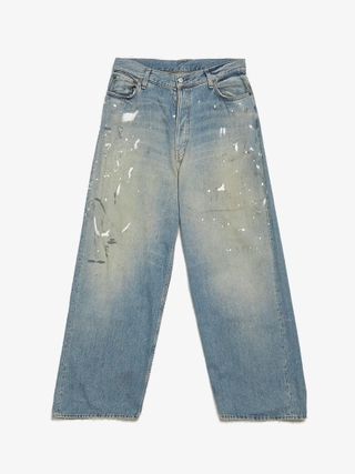 acne studio 似　paint denim archive Y2K Acne Studios Blue Painter Wide Denim