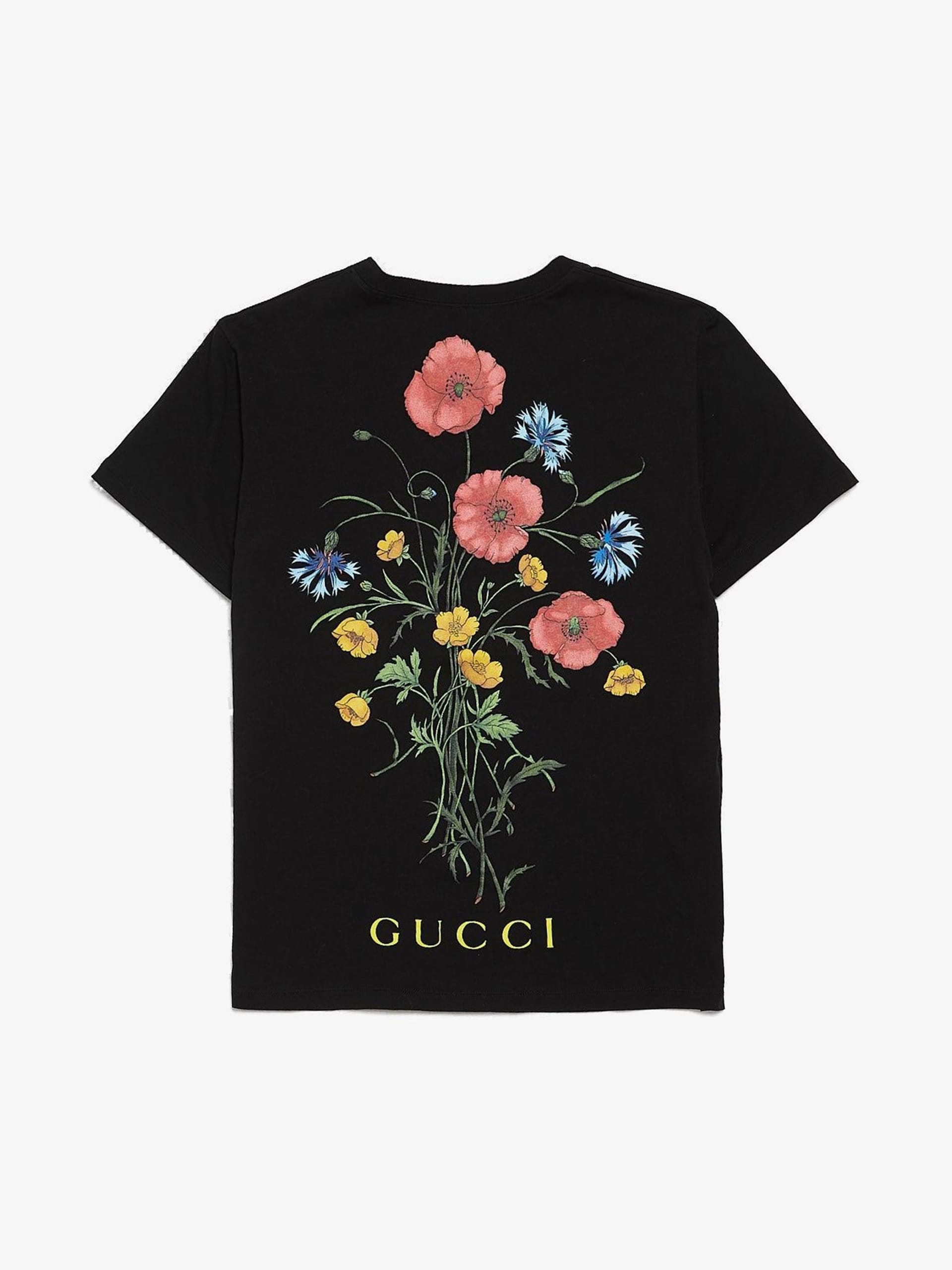 Gucci Black Chateau Marmont Printed T-shirt