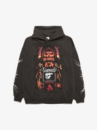 Vetements heavy metal hoodie sale