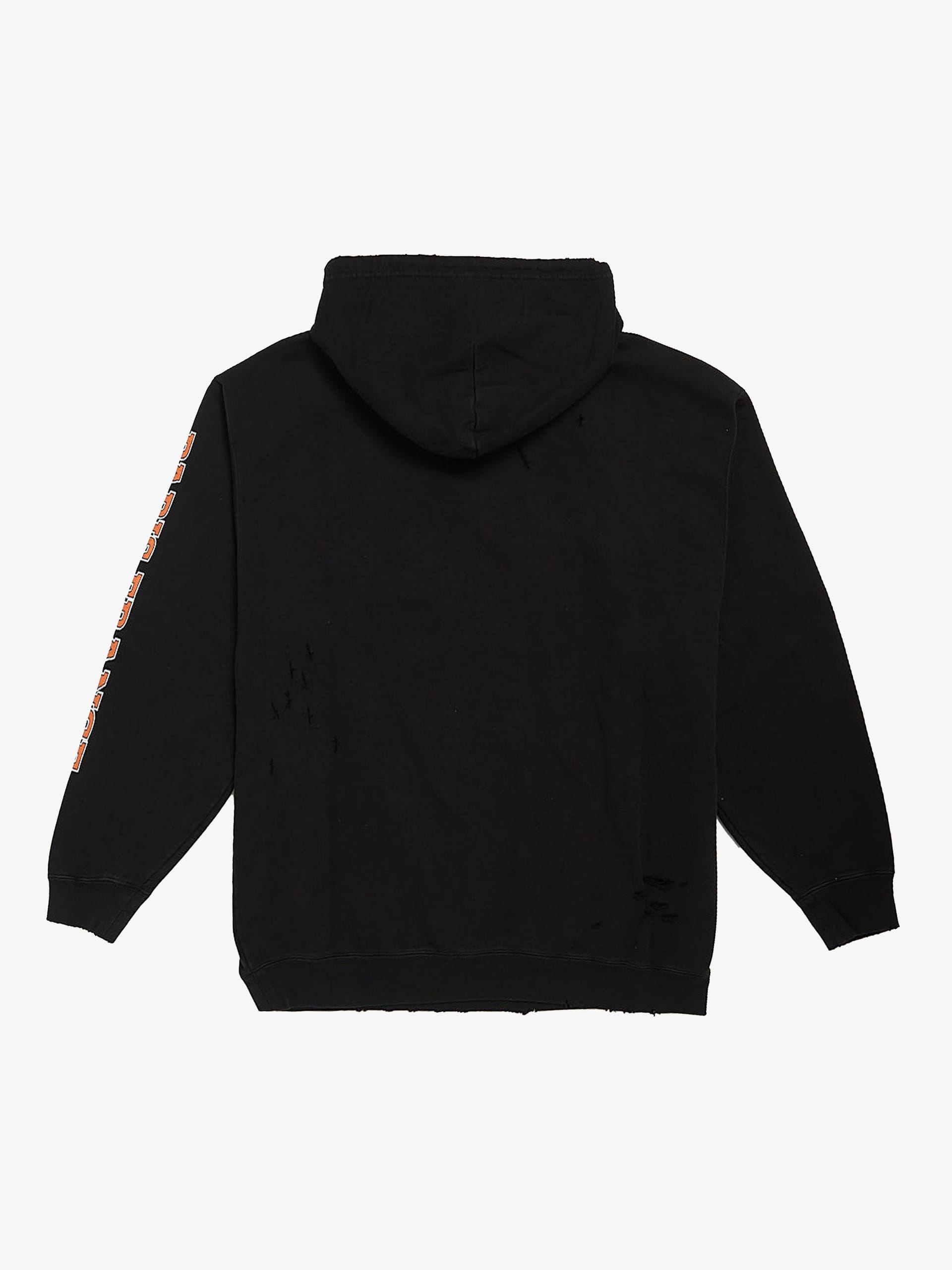 【BALENCIAGA】コットンフーディーDust/Black BALENCIAGA オーバーサイズ ロゴ刺繍 コットン パーカー 人気