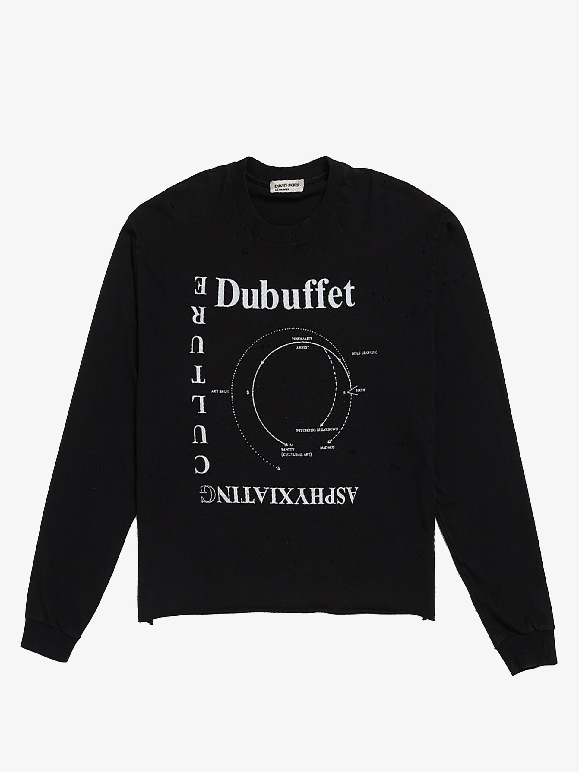 Enfants Riches Deprimes グラフィックプリント 黒 Enfants Riches Deprimes グラフィックTシャツ 黒