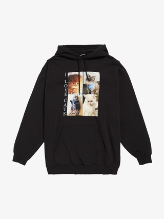 BALENCIAGA　I LOVE CATS エコバッグ Balenciaga White I LOVE PETS Medium I Love Cats Shopper Tote