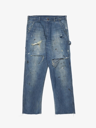 Saint Laurent Paris D18 Dark Gray Washed Denim Jeans