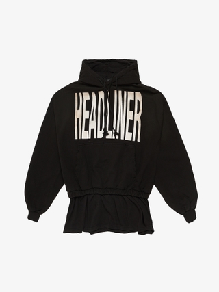 Project GR Headliner Double Layered Hoodie - Black