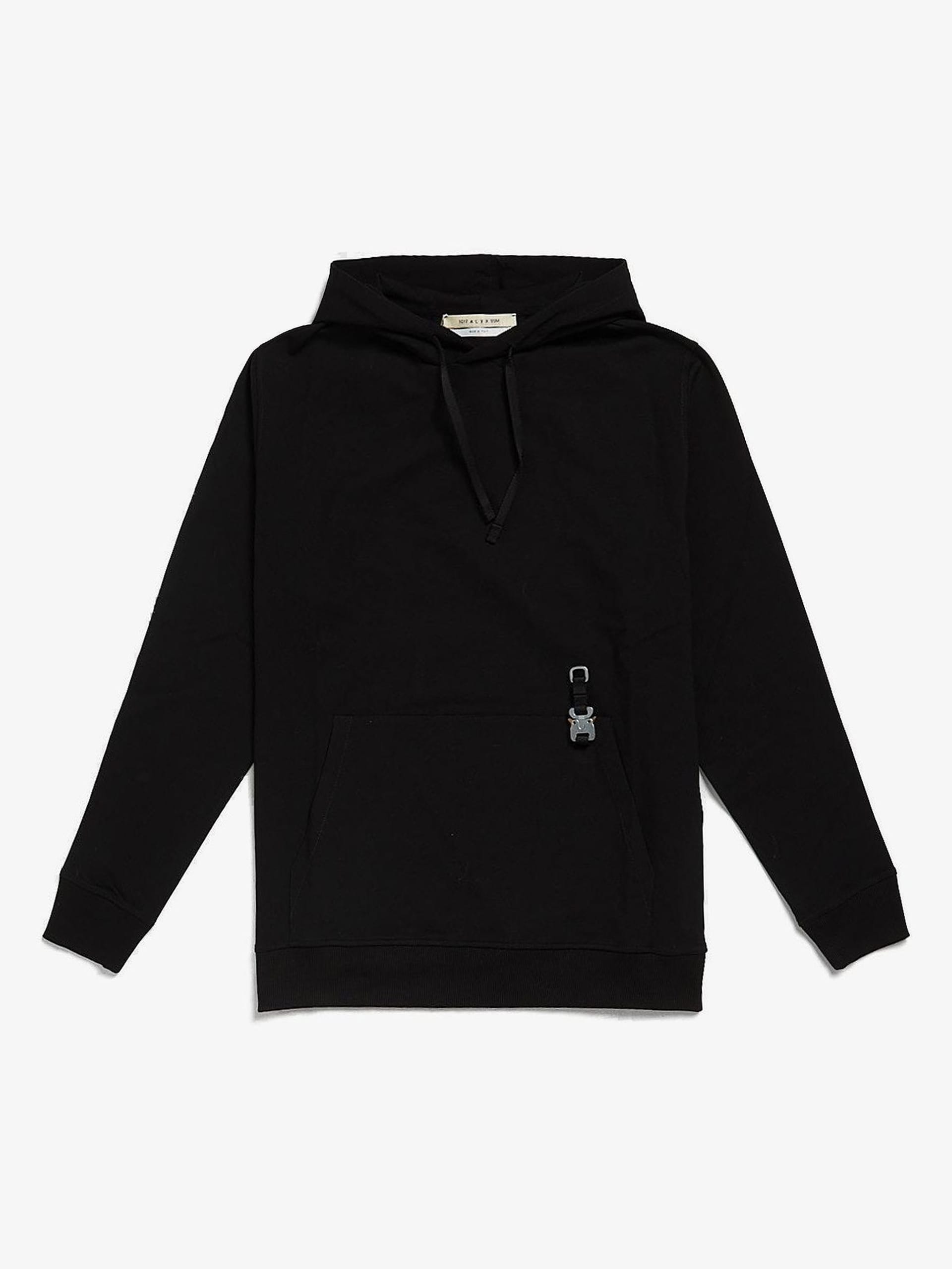 1017 ALYX 9SM Black Buckle Hoodie