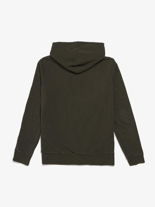 Maison Margiela Khaki Alisa Band Printed Cotton Hoodie