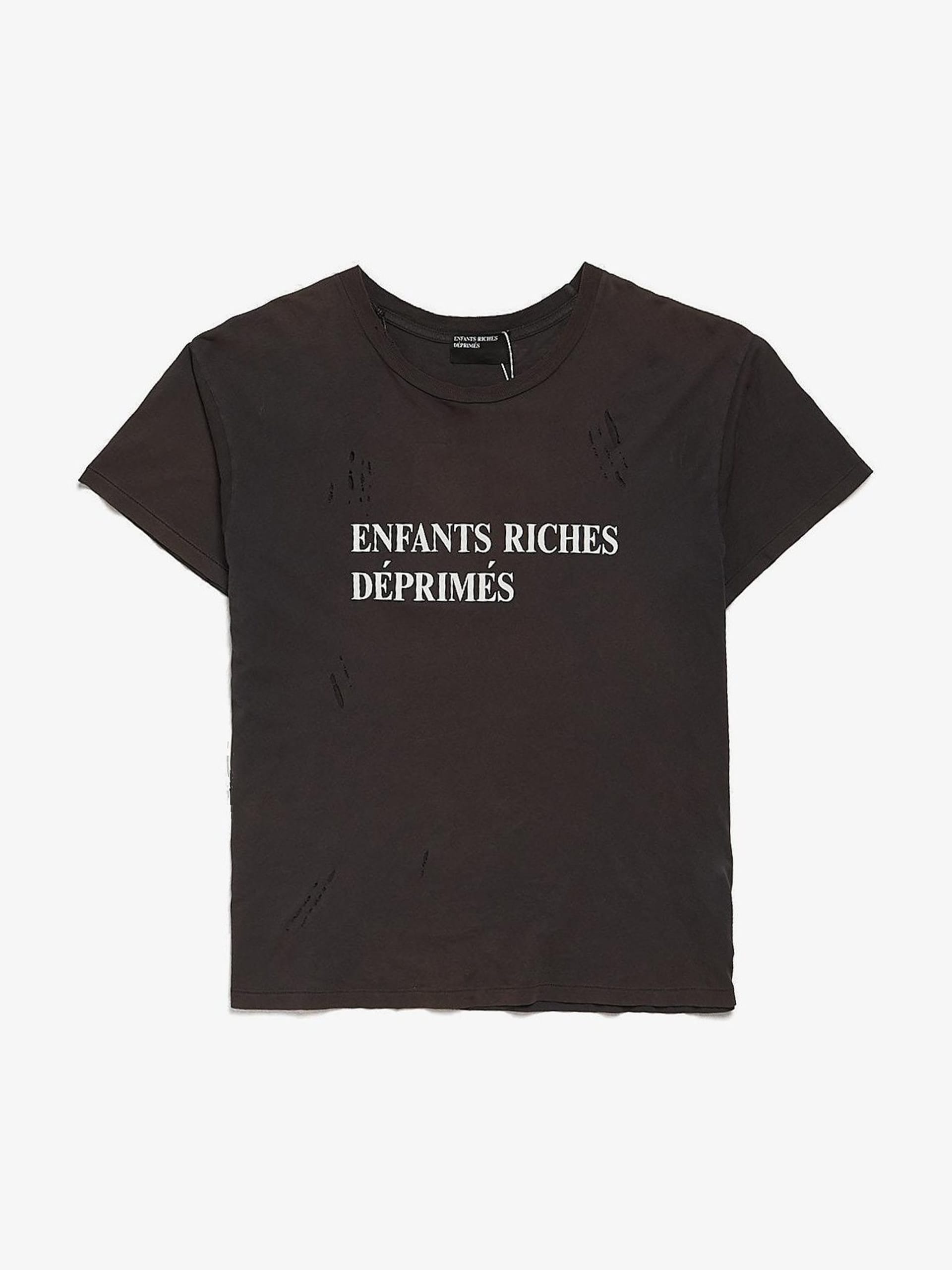 Tシャツ・カットソー ENFANTS RICHES DEPRIMES ENFANTS RICHES DEPRIMES - IDEOLOGY MATERIALISED T-SHIRT T