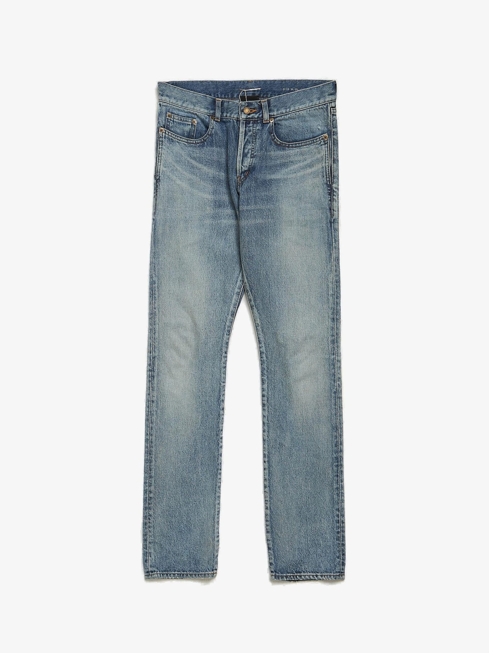 Saint Laurent buy Paris Blue Denim Jeans